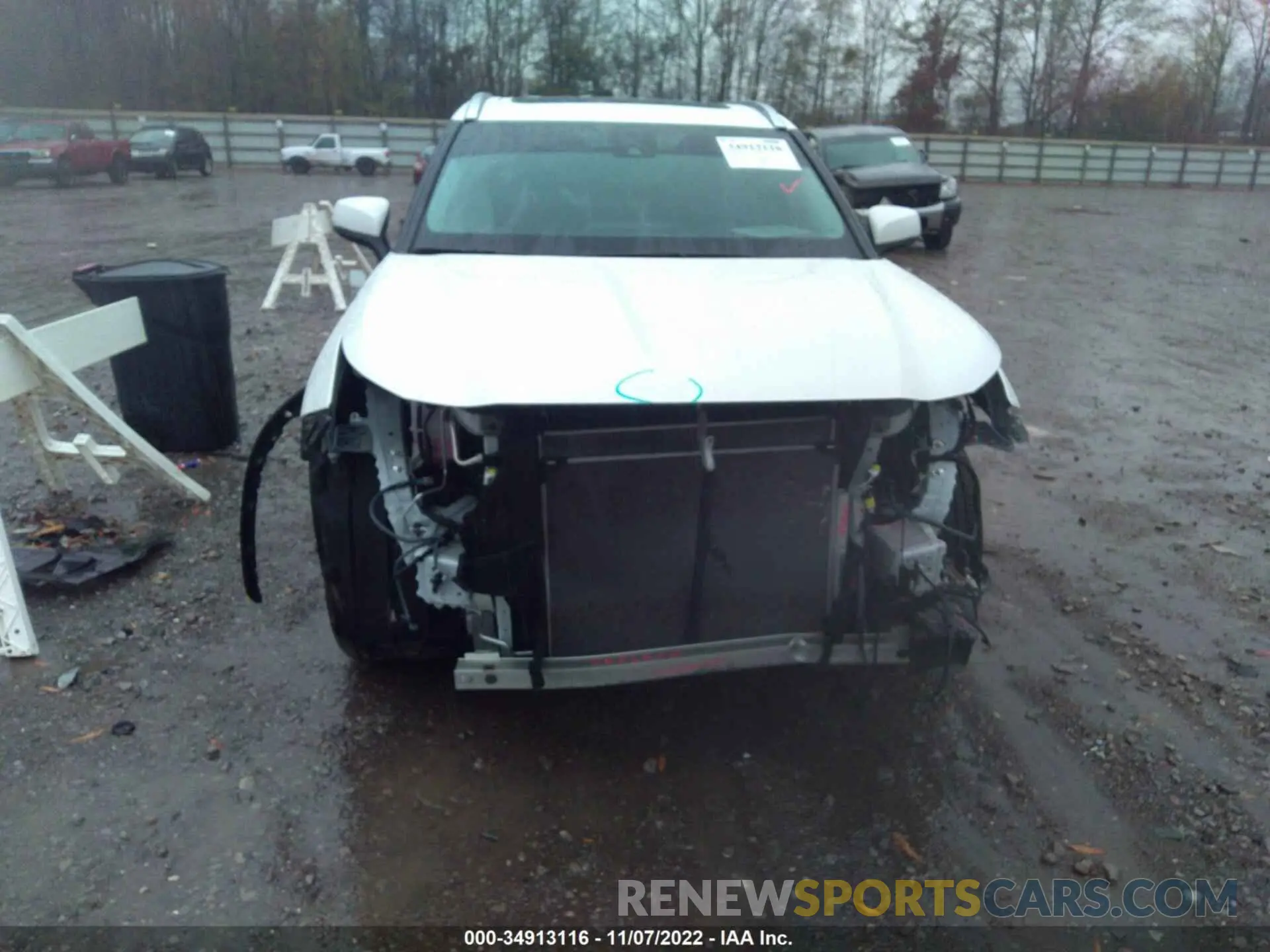 6 Photograph of a damaged car 5TDHZRBH8MS545236 TOYOTA HIGHLANDER 2021
