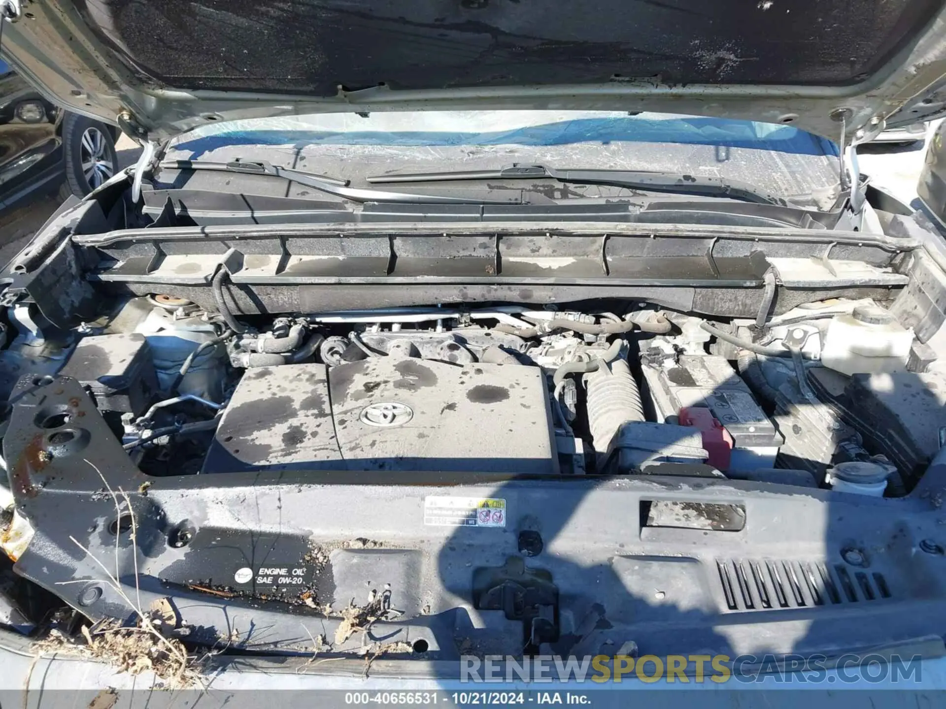 10 Photograph of a damaged car 5TDHZRBH9MS057655 TOYOTA HIGHLANDER 2021