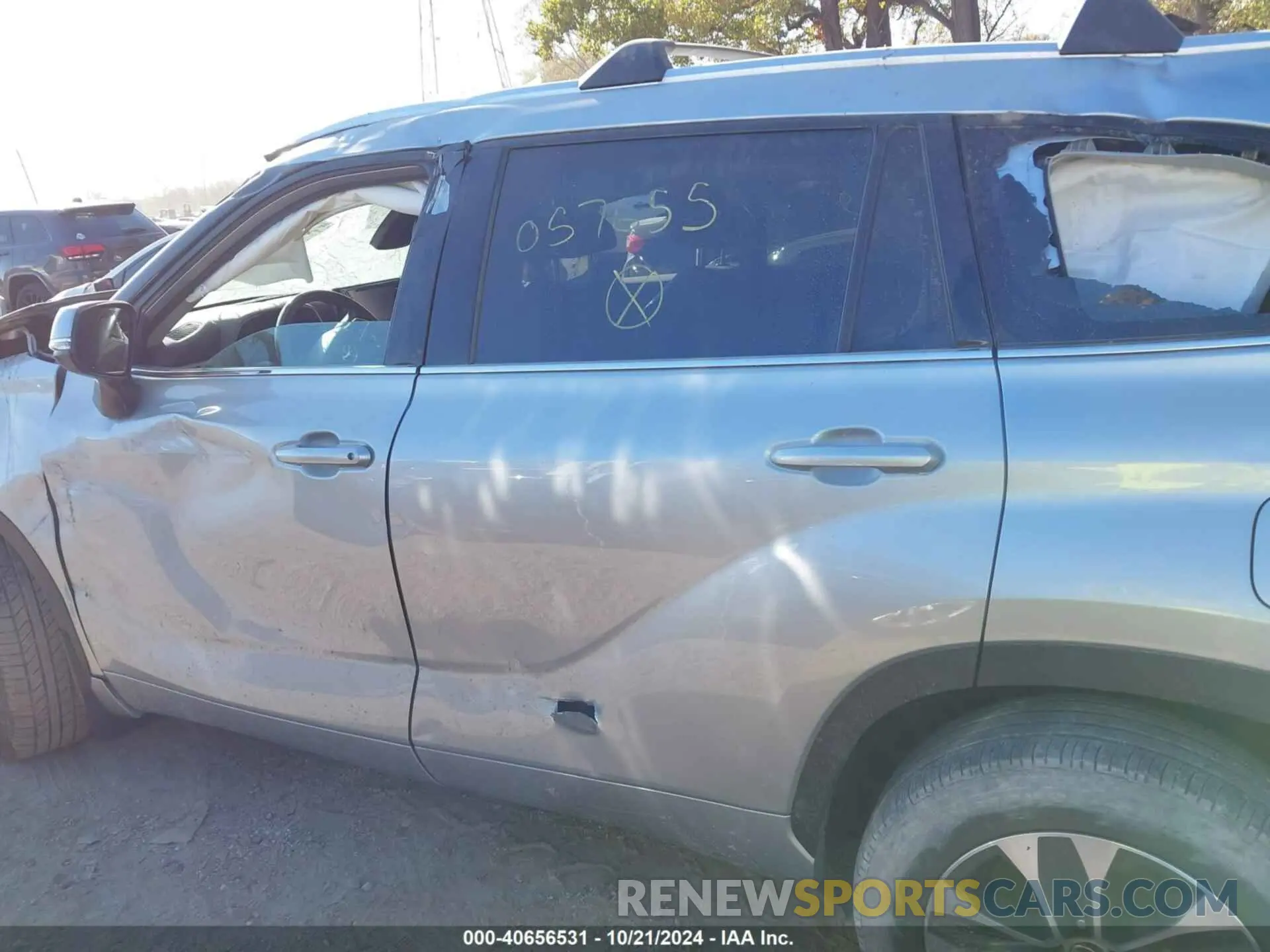 14 Photograph of a damaged car 5TDHZRBH9MS057655 TOYOTA HIGHLANDER 2021