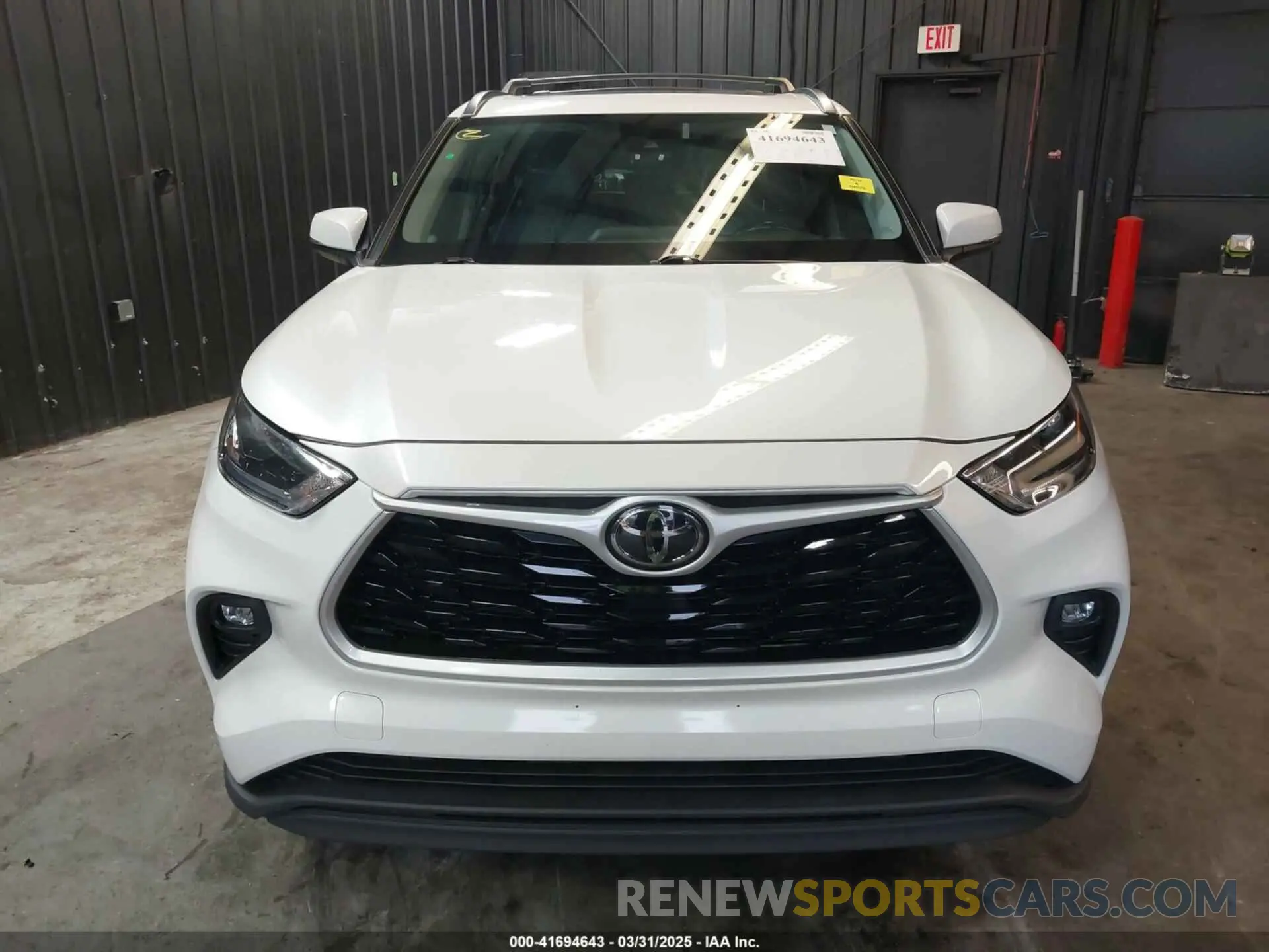 6 Photograph of a damaged car 5TDHZRBH9MS078313 TOYOTA HIGHLANDER 2021
