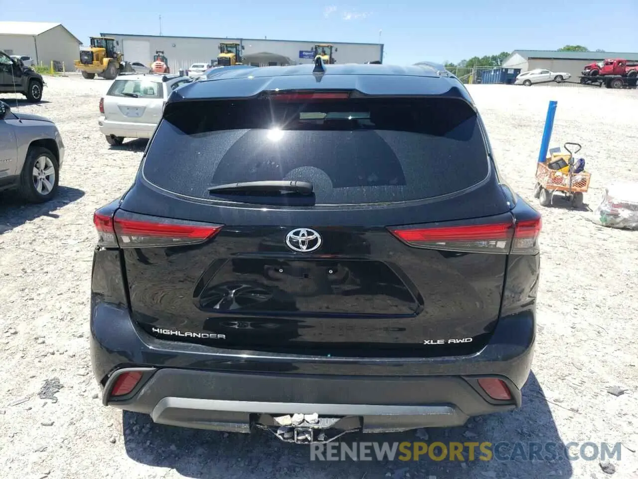 6 Photograph of a damaged car 5TDHZRBH9MS128000 TOYOTA HIGHLANDER 2021