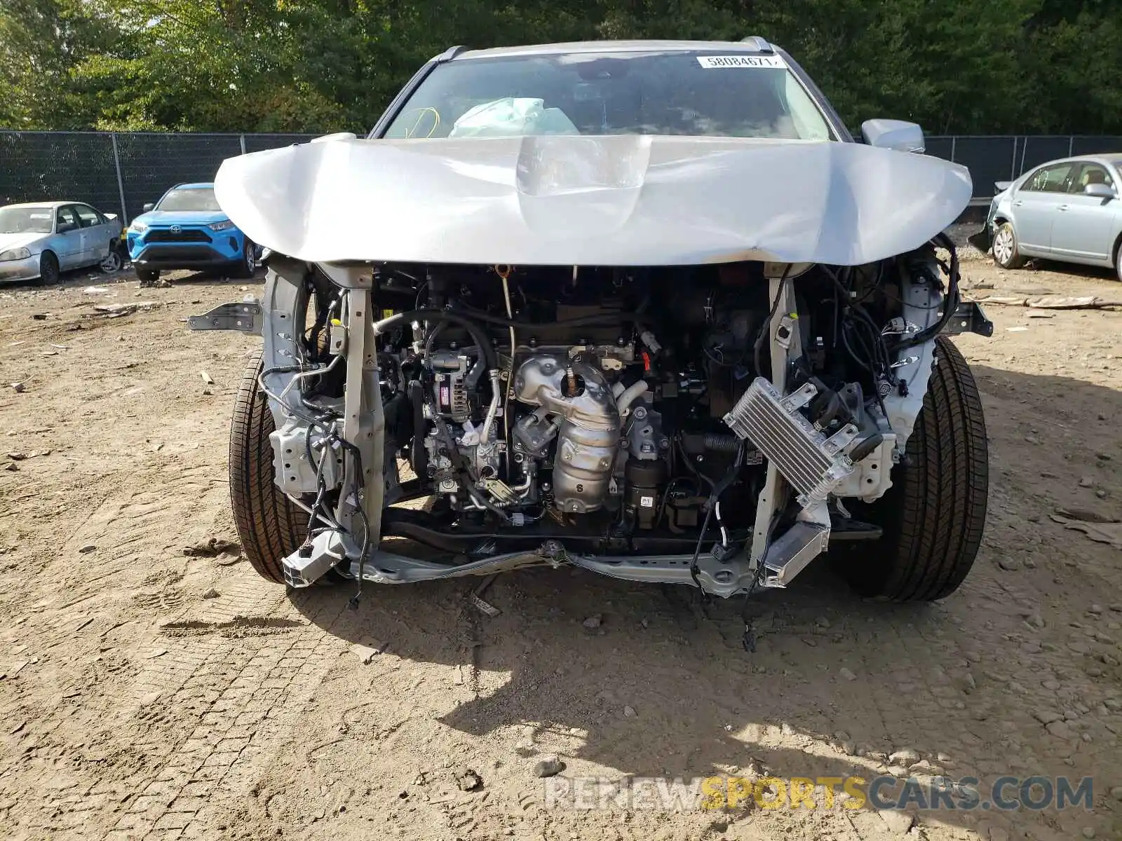 9 Photograph of a damaged car 5TDHZRBH9MS530082 TOYOTA HIGHLANDER 2021