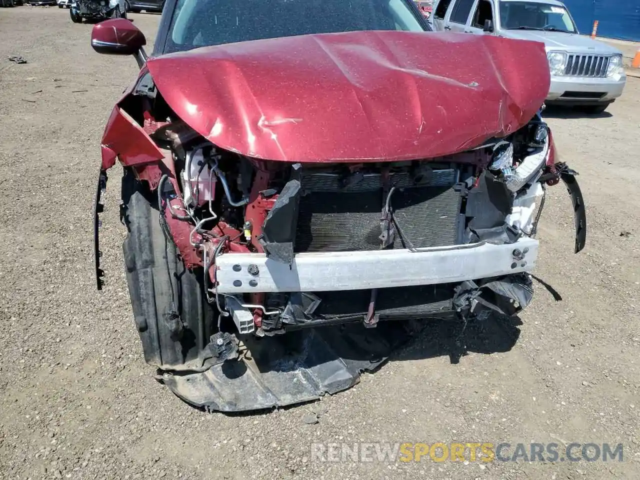 9 Photograph of a damaged car 5TDHZRBHXMS528440 TOYOTA HIGHLANDER 2021