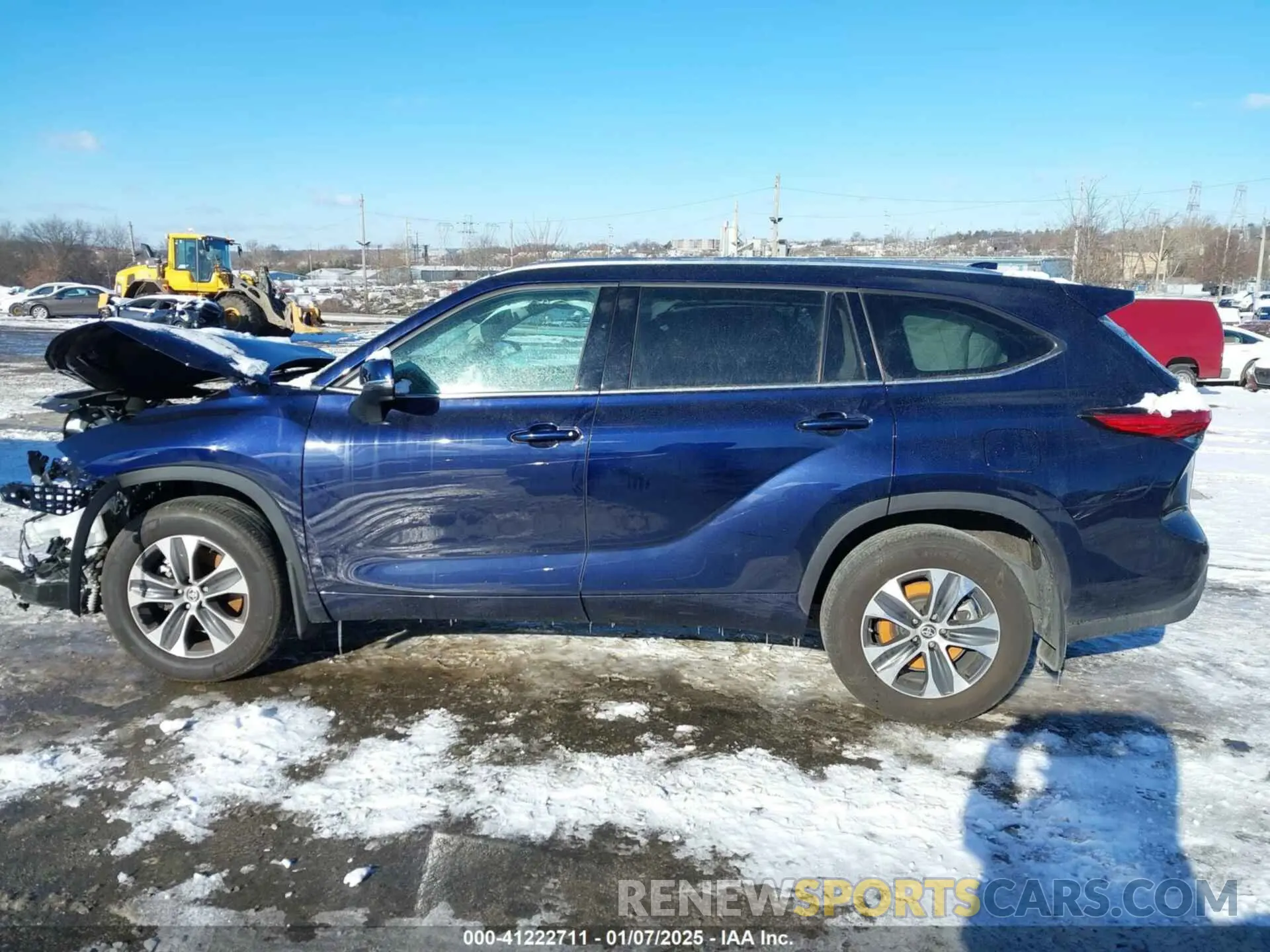 15 Photograph of a damaged car 5TDHZRBHXMS532357 TOYOTA HIGHLANDER 2021
