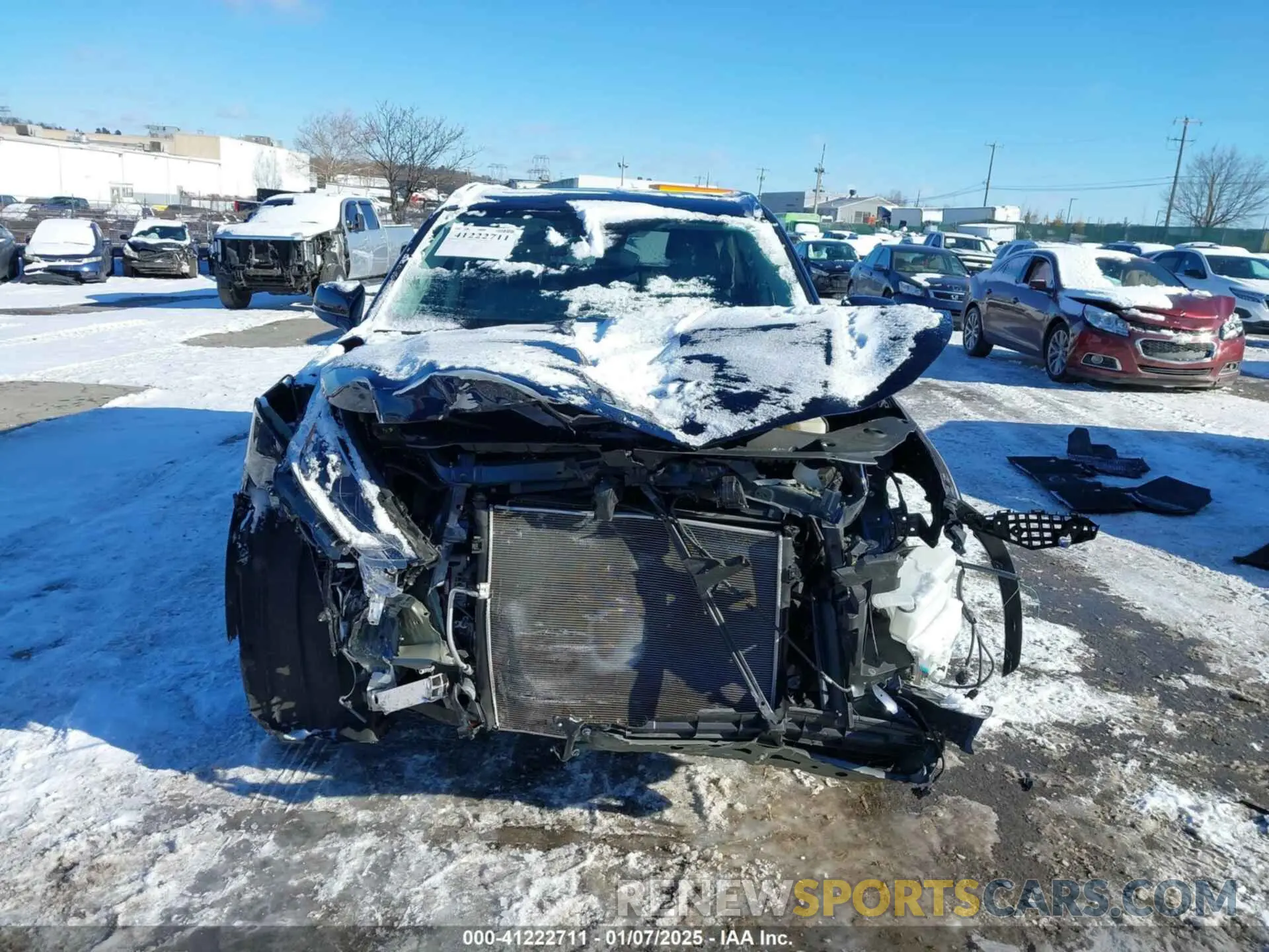 6 Photograph of a damaged car 5TDHZRBHXMS532357 TOYOTA HIGHLANDER 2021