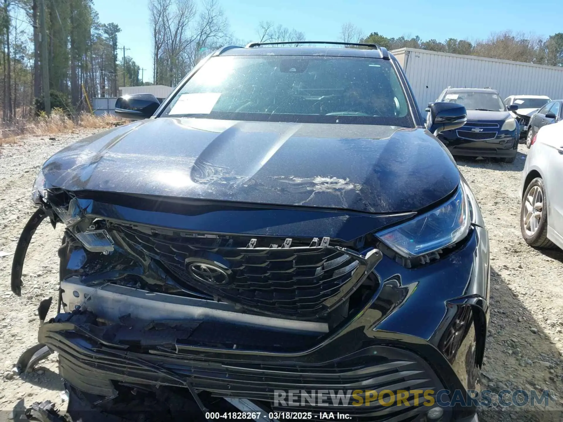 11 Photograph of a damaged car 5TDJZRAH7MS031865 TOYOTA HIGHLANDER 2021