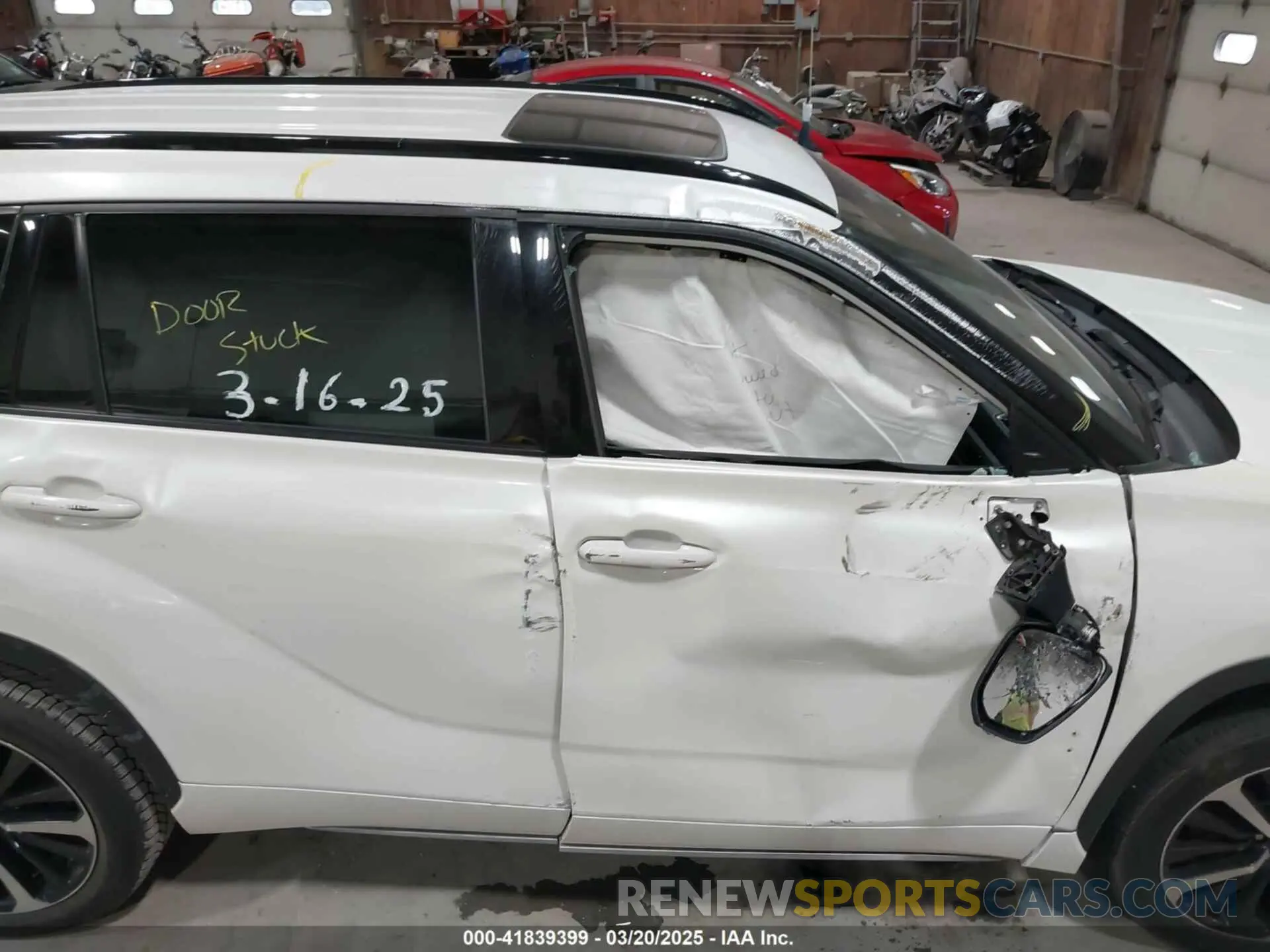 6 Photograph of a damaged car 5TDJZRBH0MS059585 TOYOTA HIGHLANDER 2021