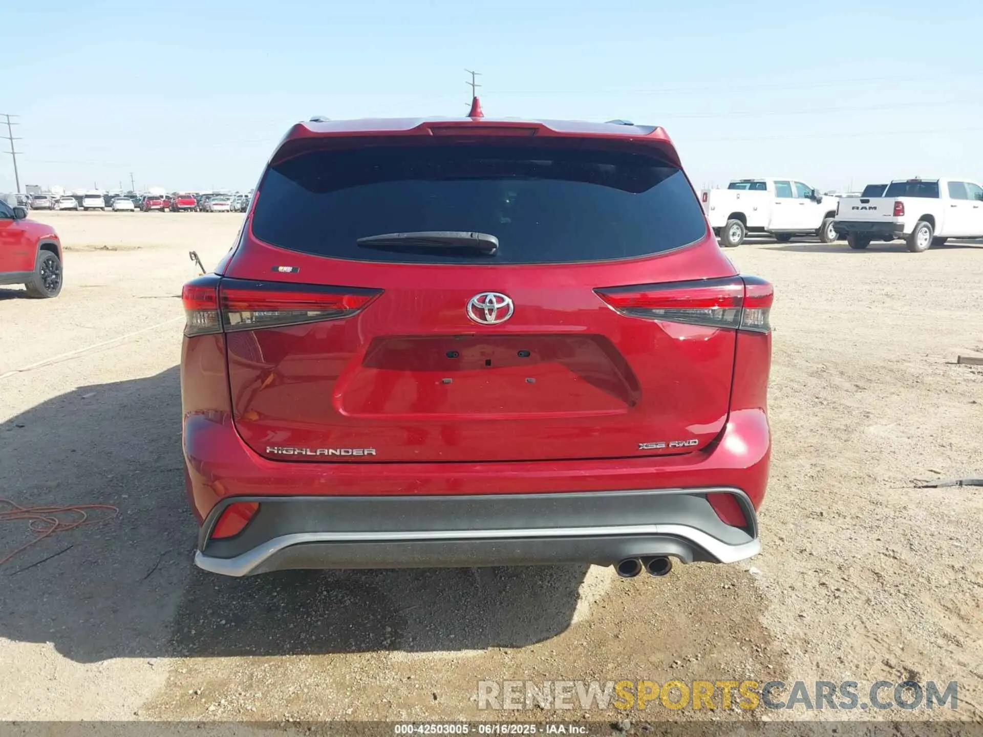16 Photograph of a damaged car 5TDJZRBH0MS062146 TOYOTA HIGHLANDER 2021