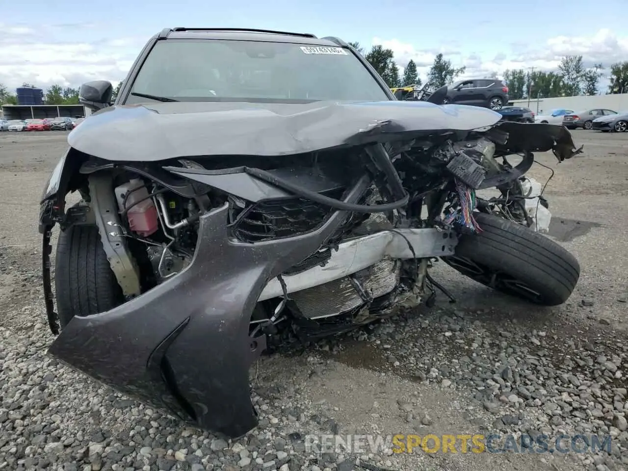 5 Photograph of a damaged car 5TDJZRBH0MS104704 TOYOTA HIGHLANDER 2021