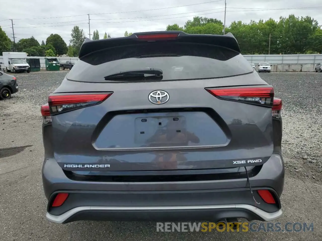 6 Photograph of a damaged car 5TDJZRBH0MS104704 TOYOTA HIGHLANDER 2021