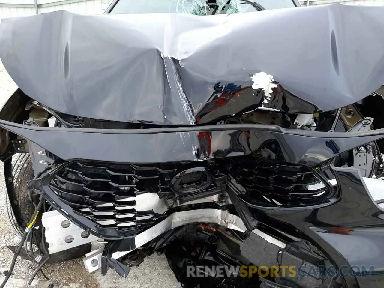 7 Photograph of a damaged car 5TDJZRBH1MS057652 TOYOTA HIGHLANDER 2021