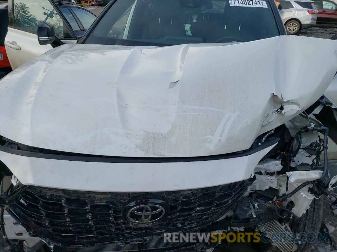 7 Photograph of a damaged car 5TDJZRBH2MS134982 TOYOTA HIGHLANDER 2021