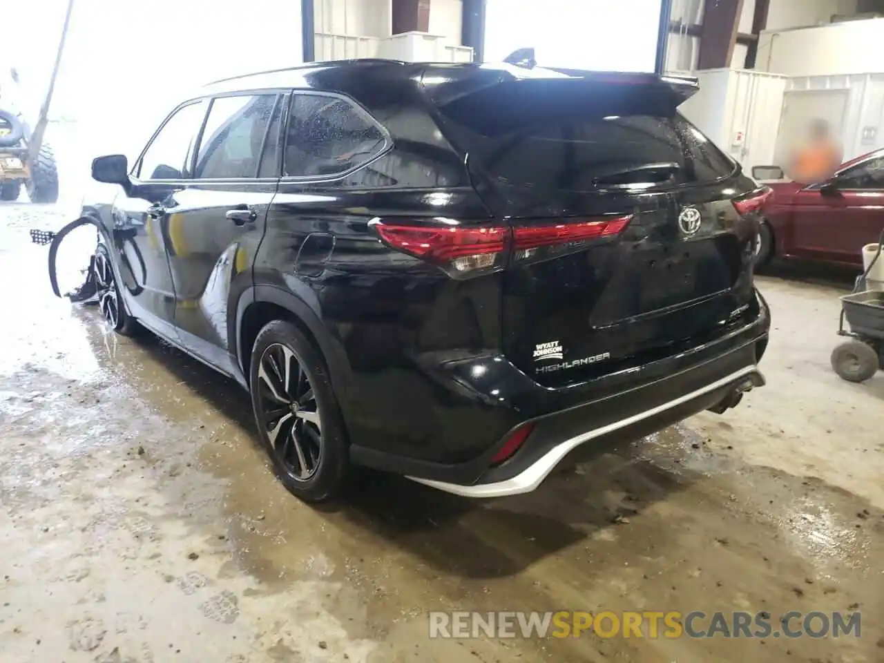 3 Photograph of a damaged car 5TDJZRBH3MS059208 TOYOTA HIGHLANDER 2021