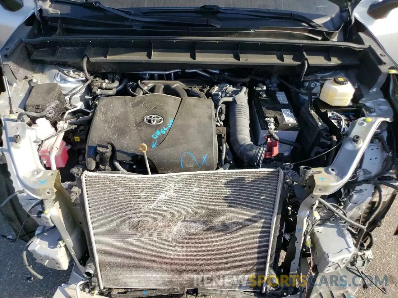 12 Photograph of a damaged car 5TDJZRBH4MS059458 TOYOTA HIGHLANDER 2021