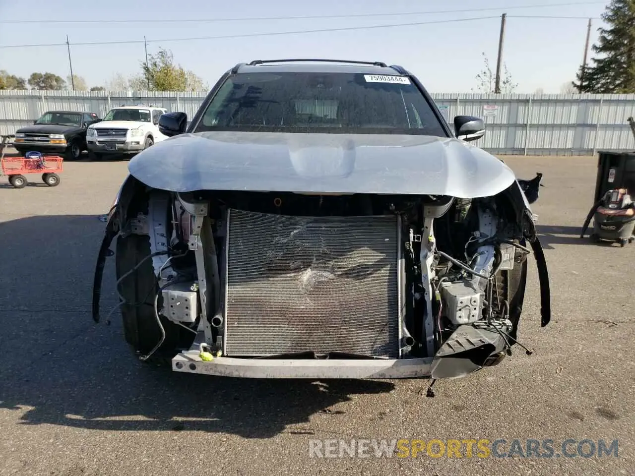 5 Photograph of a damaged car 5TDJZRBH4MS059458 TOYOTA HIGHLANDER 2021