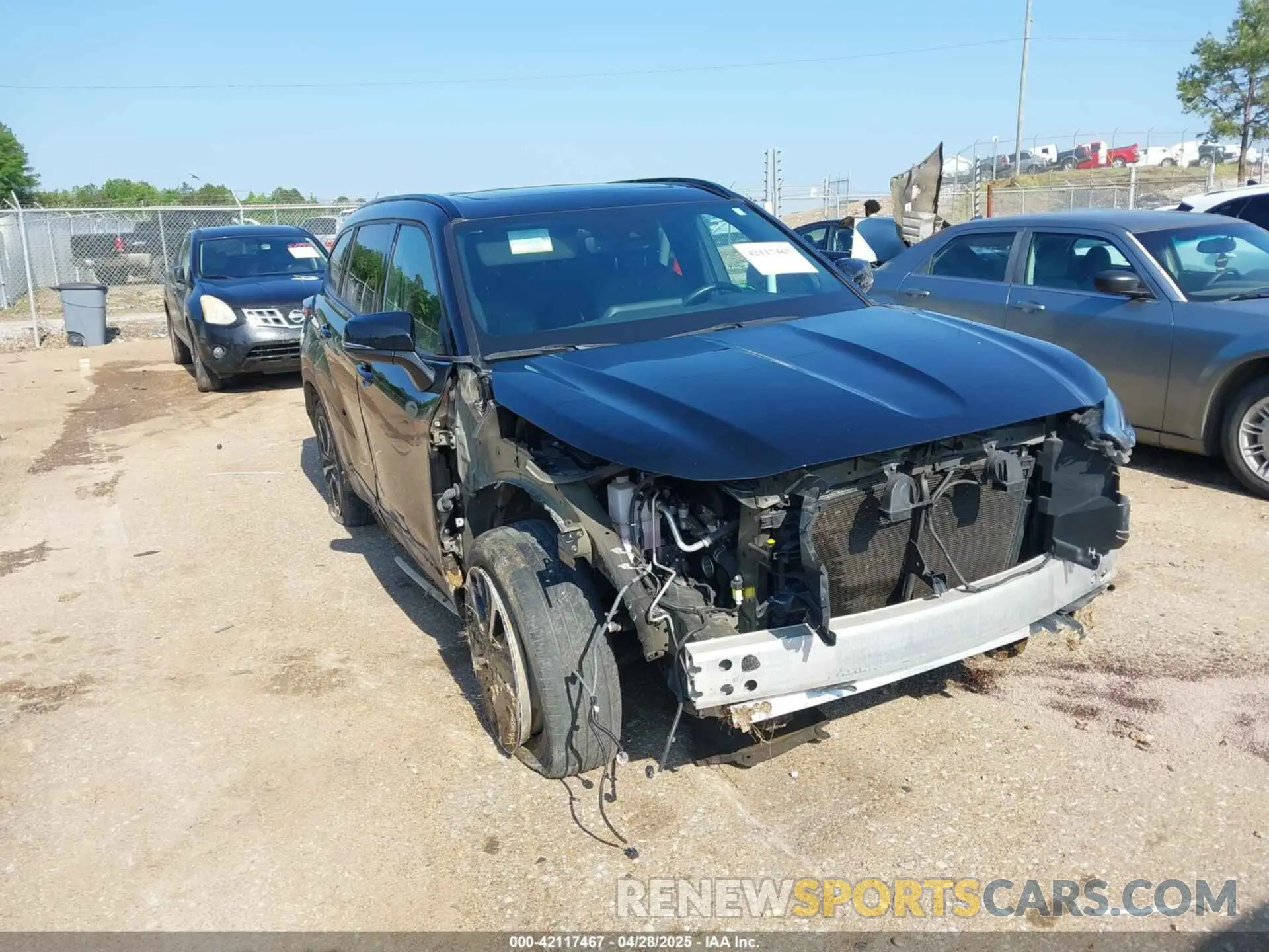 6 Photograph of a damaged car 5TDJZRBH4MS070542 TOYOTA HIGHLANDER 2021