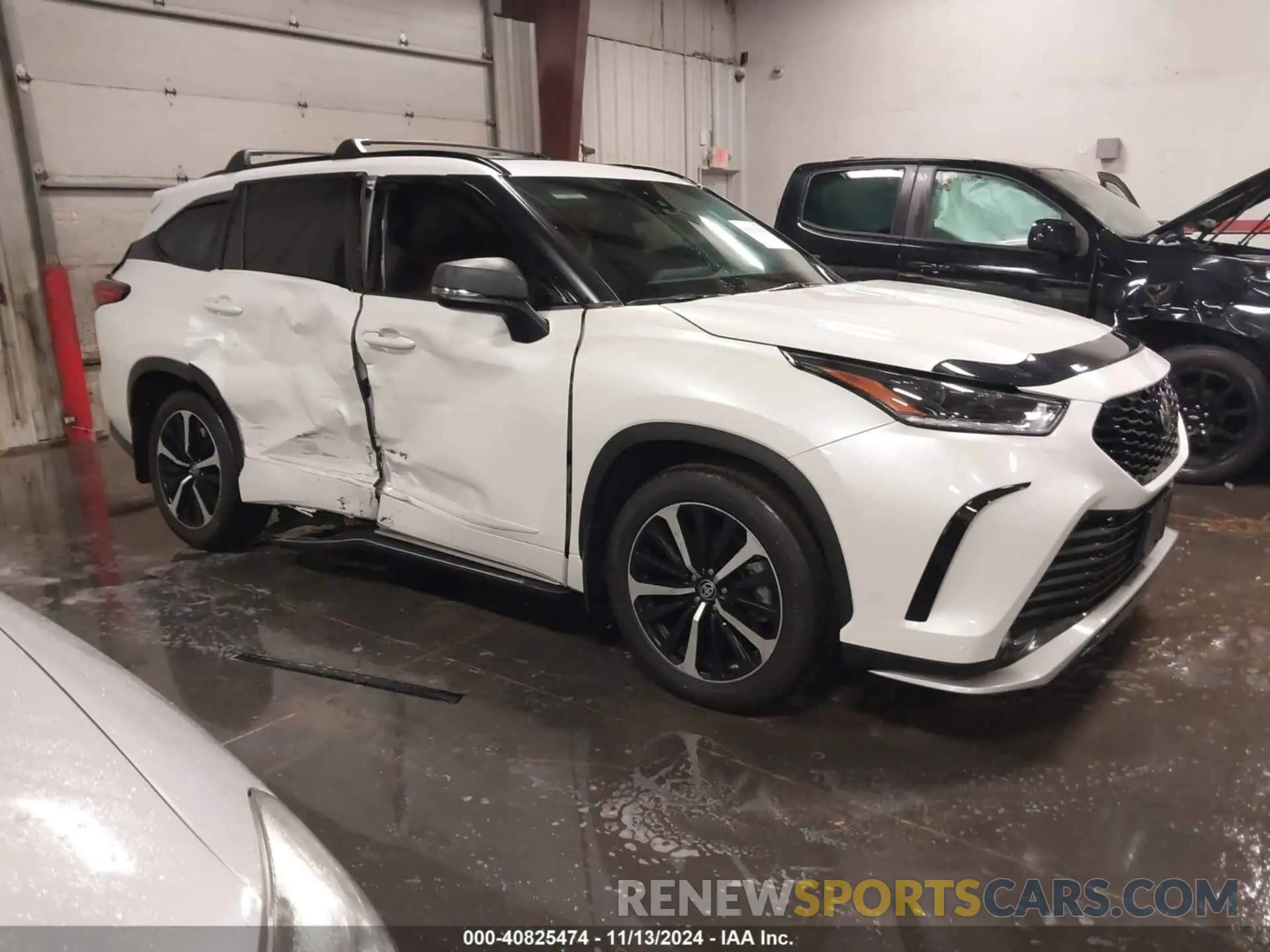 1 Photograph of a damaged car 5TDJZRBH5MS060828 TOYOTA HIGHLANDER 2021