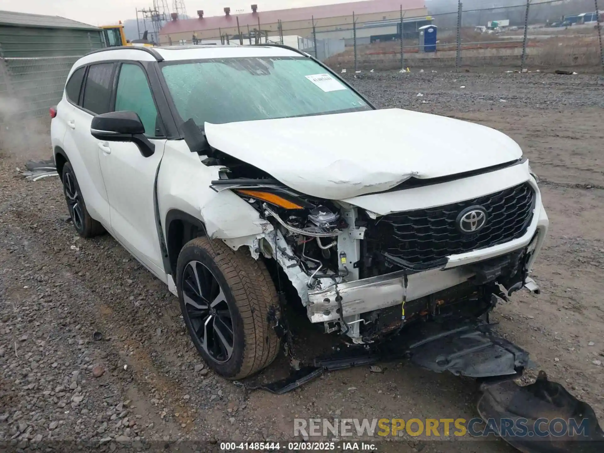 6 Photograph of a damaged car 5TDJZRBH5MS096762 TOYOTA HIGHLANDER 2021