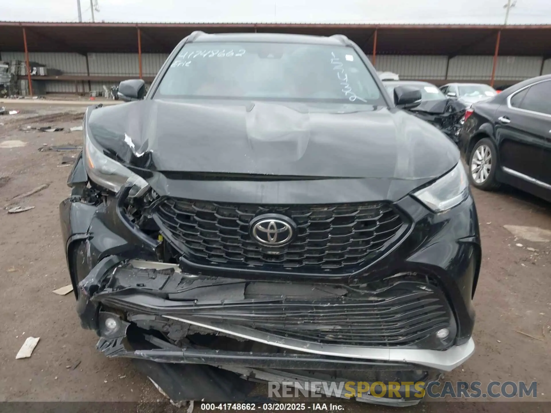 12 Photograph of a damaged car 5TDJZRBH5MS157432 TOYOTA HIGHLANDER 2021