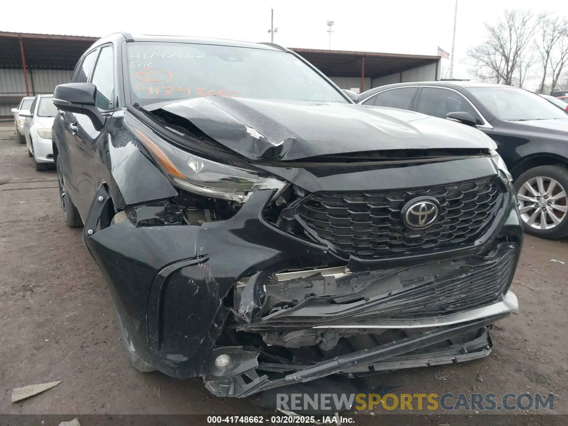 6 Photograph of a damaged car 5TDJZRBH5MS157432 TOYOTA HIGHLANDER 2021