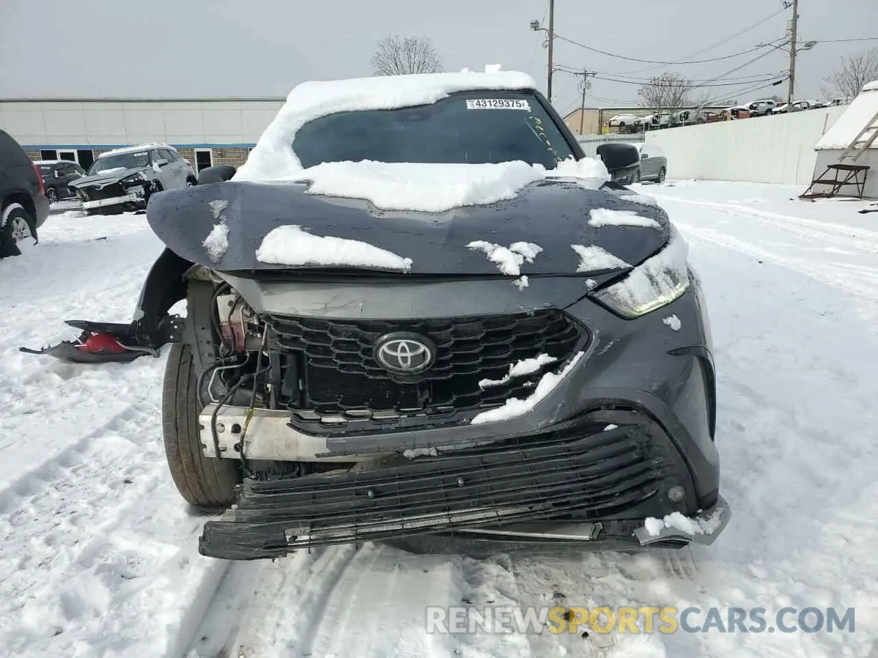 5 Photograph of a damaged car 5TDJZRBH7MS086301 TOYOTA HIGHLANDER 2021