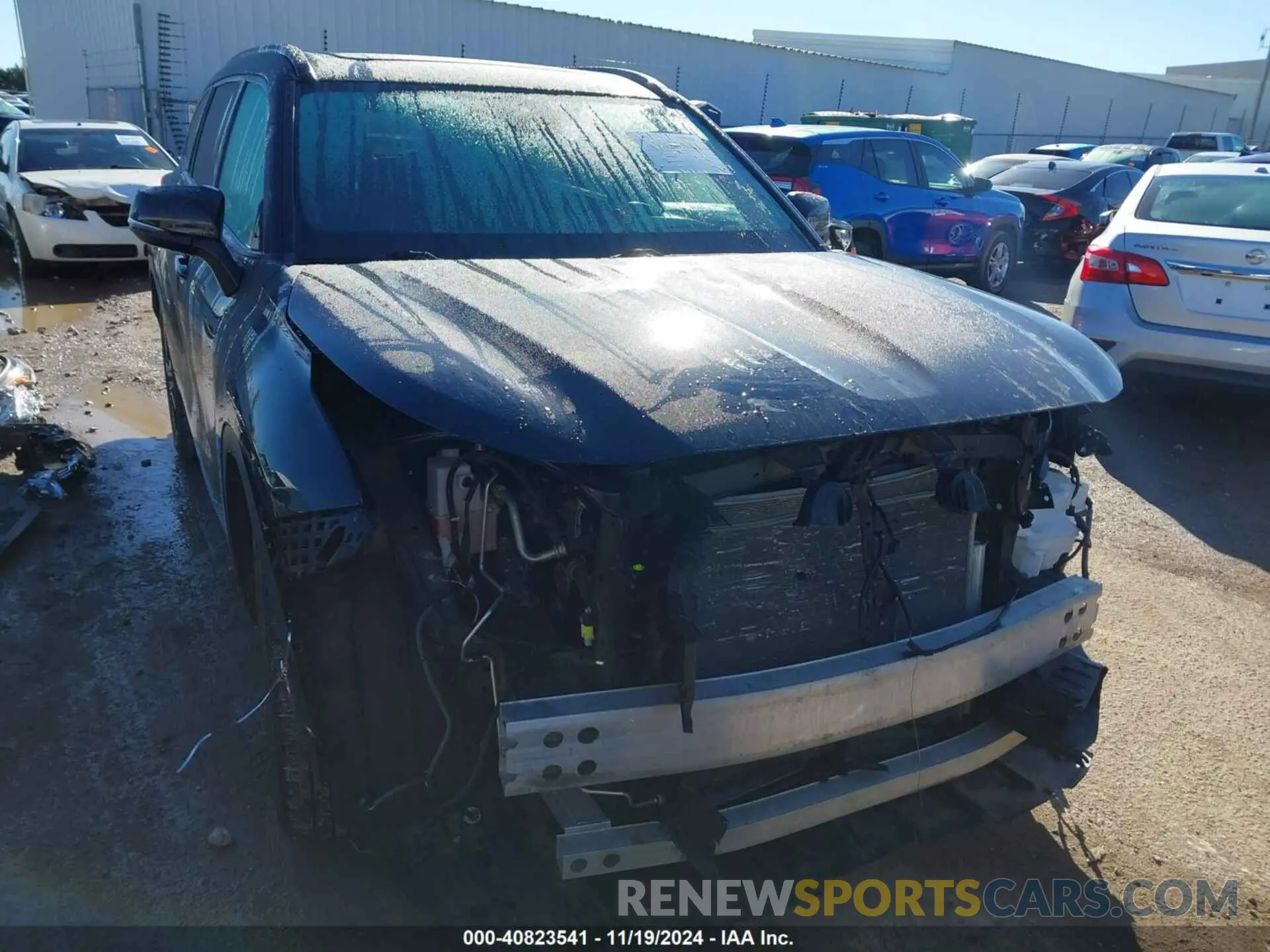 13 Photograph of a damaged car 5TDJZRBH9MS135014 TOYOTA HIGHLANDER 2021