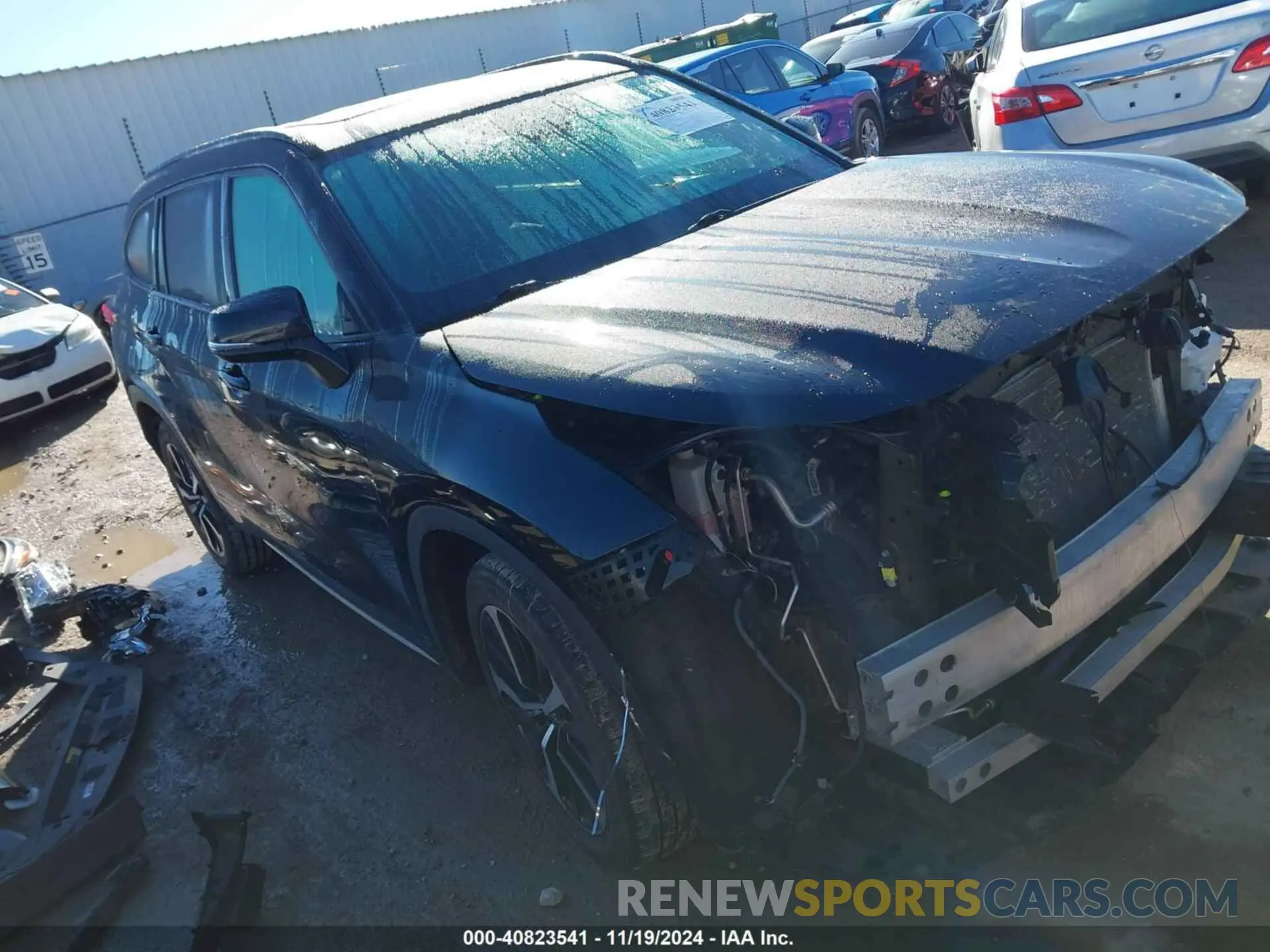 14 Photograph of a damaged car 5TDJZRBH9MS135014 TOYOTA HIGHLANDER 2021
