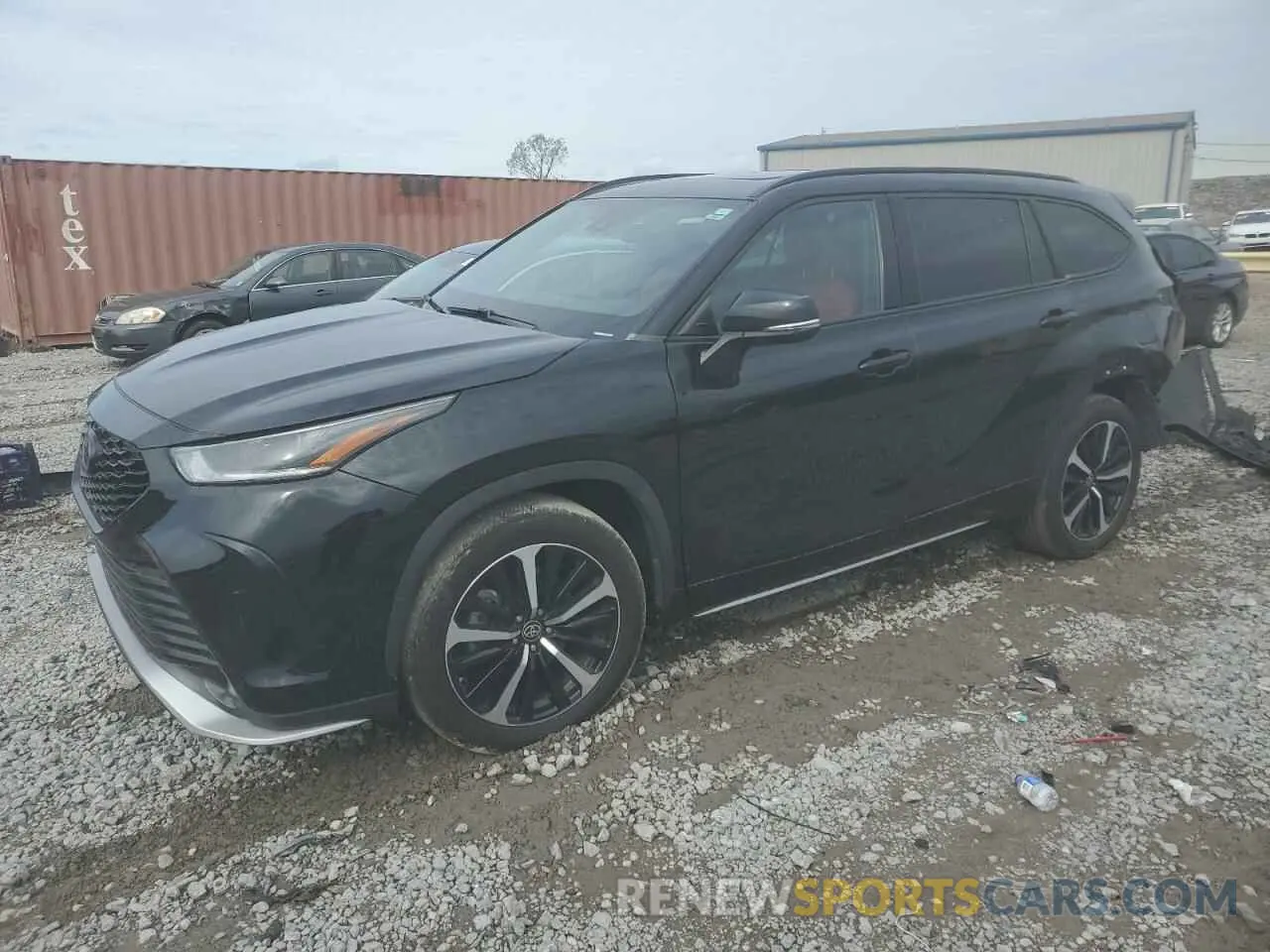 1 Photograph of a damaged car 5TDLZRAH0MS081984 TOYOTA HIGHLANDER 2021