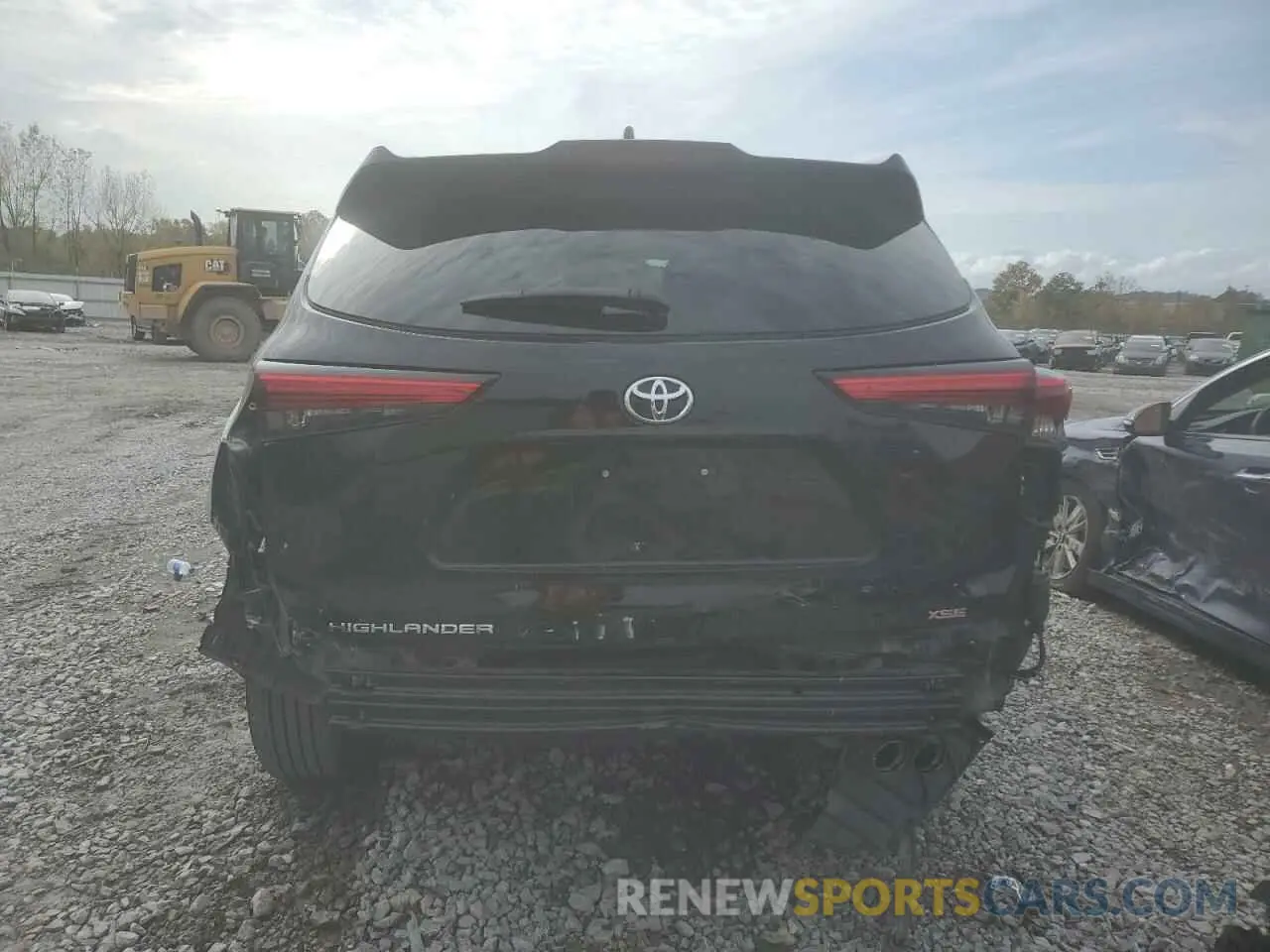 6 Photograph of a damaged car 5TDLZRAH0MS081984 TOYOTA HIGHLANDER 2021