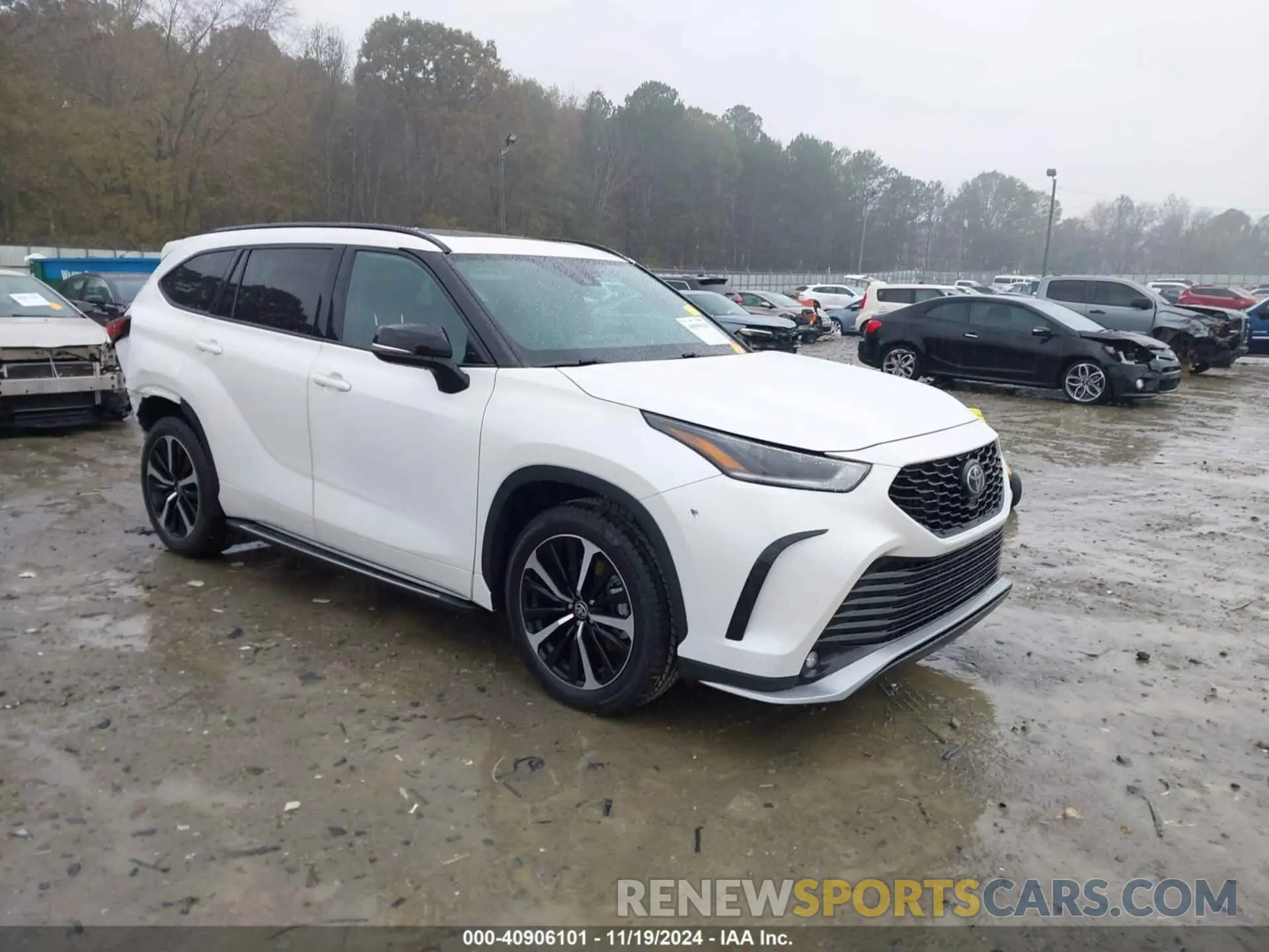 1 Photograph of a damaged car 5TDLZRAH3MS061972 TOYOTA HIGHLANDER 2021