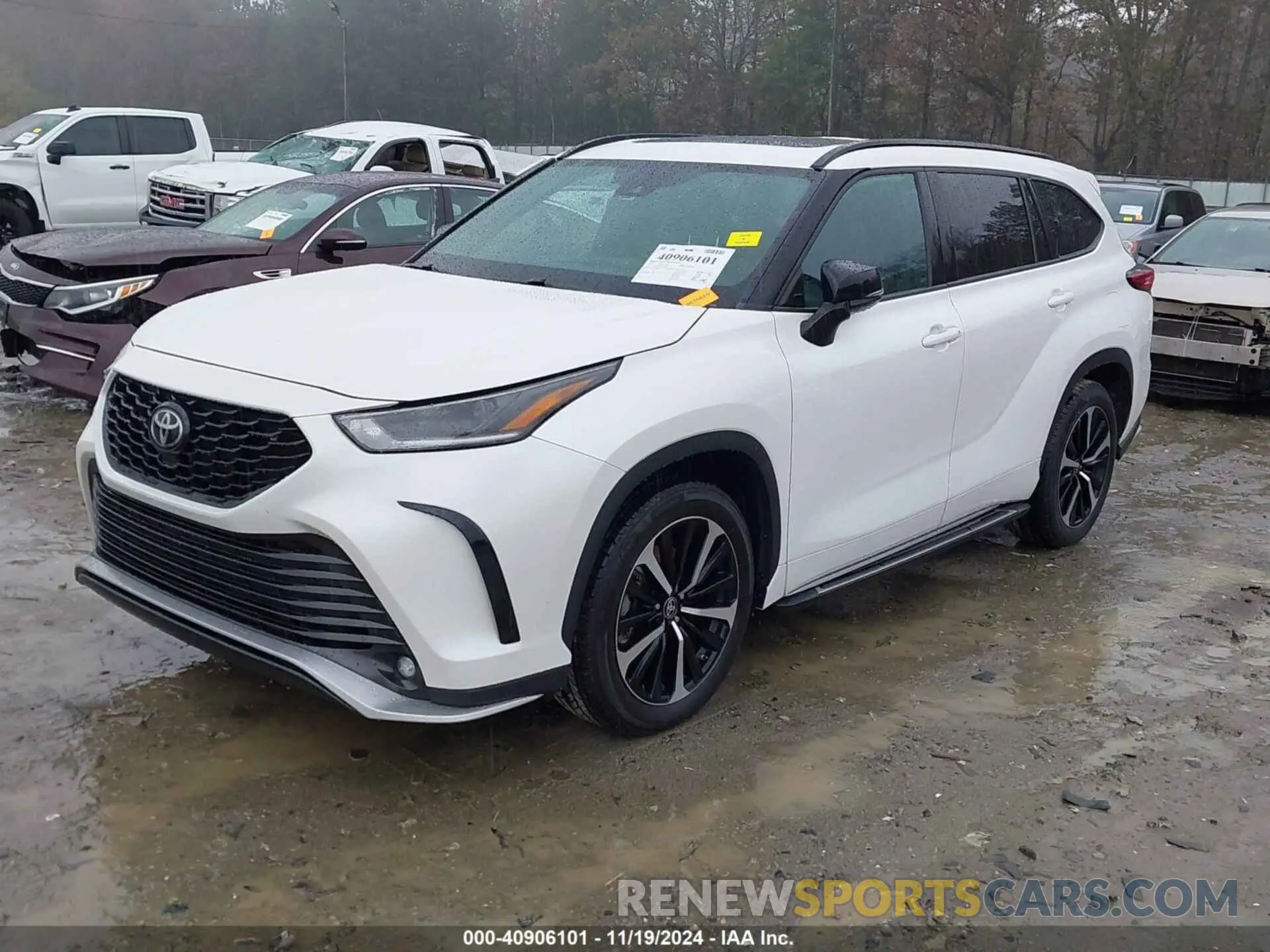 2 Photograph of a damaged car 5TDLZRAH3MS061972 TOYOTA HIGHLANDER 2021