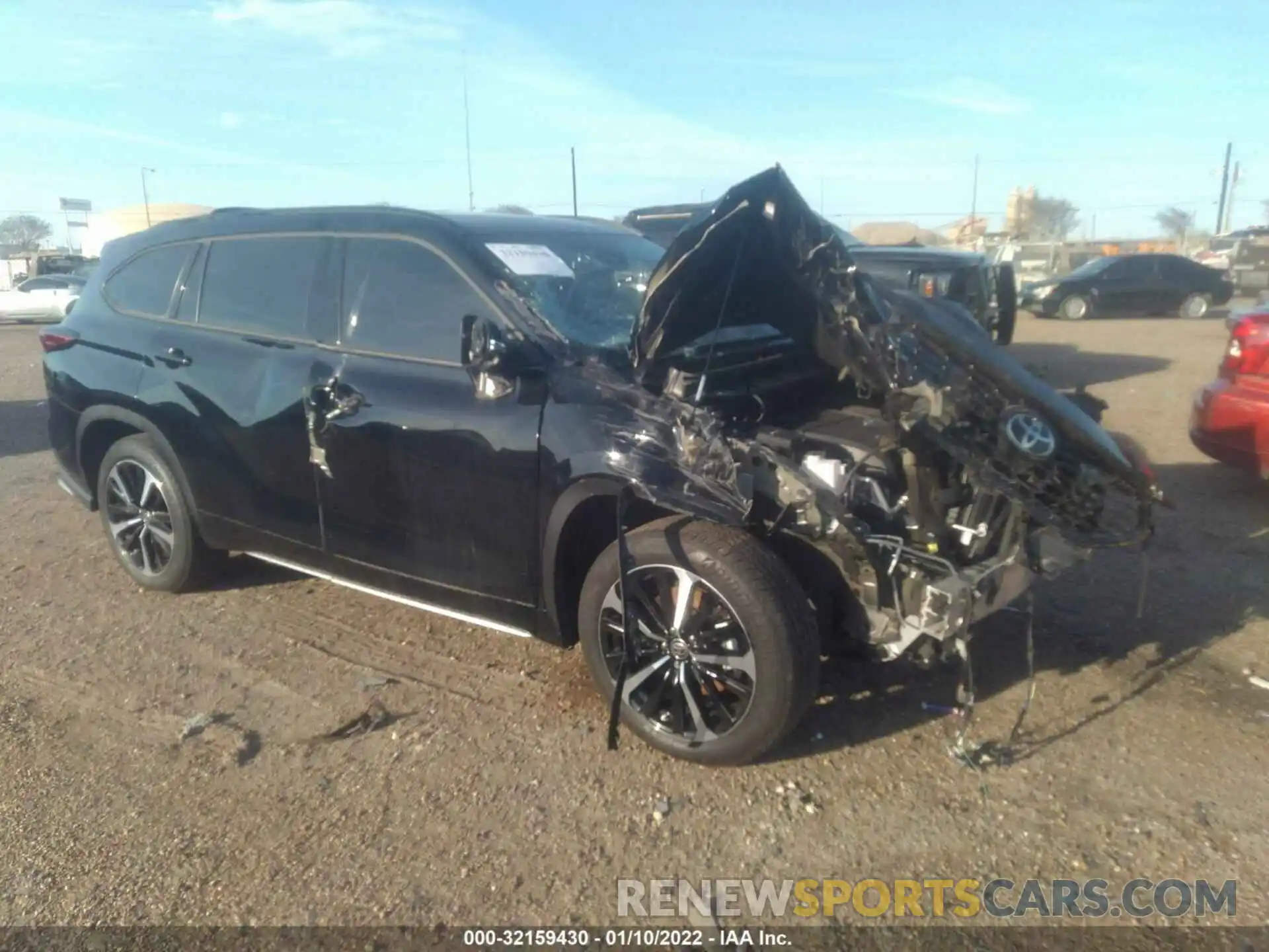 6 Photograph of a damaged car 5TDLZRAH4MS043755 TOYOTA HIGHLANDER 2021