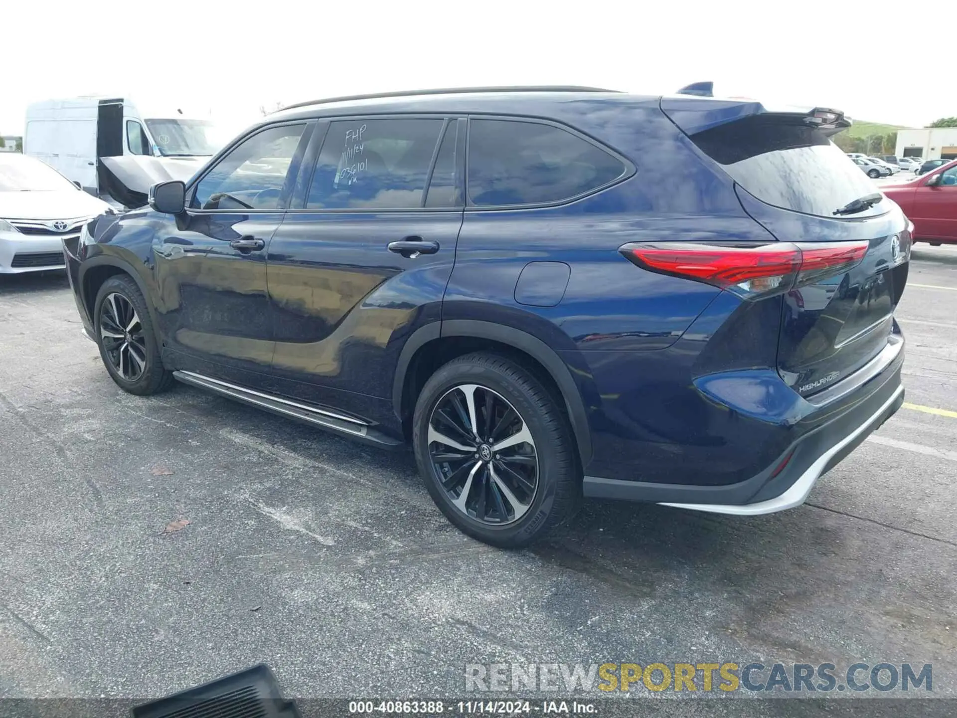 3 Photograph of a damaged car 5TDLZRAHXMS036101 TOYOTA HIGHLANDER 2021
