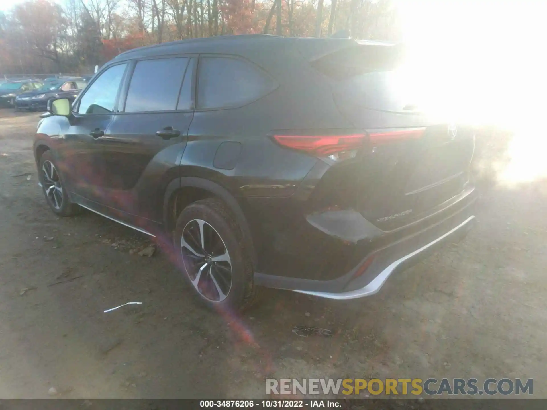 3 Photograph of a damaged car 5TDLZRBH0MS069106 TOYOTA HIGHLANDER 2021