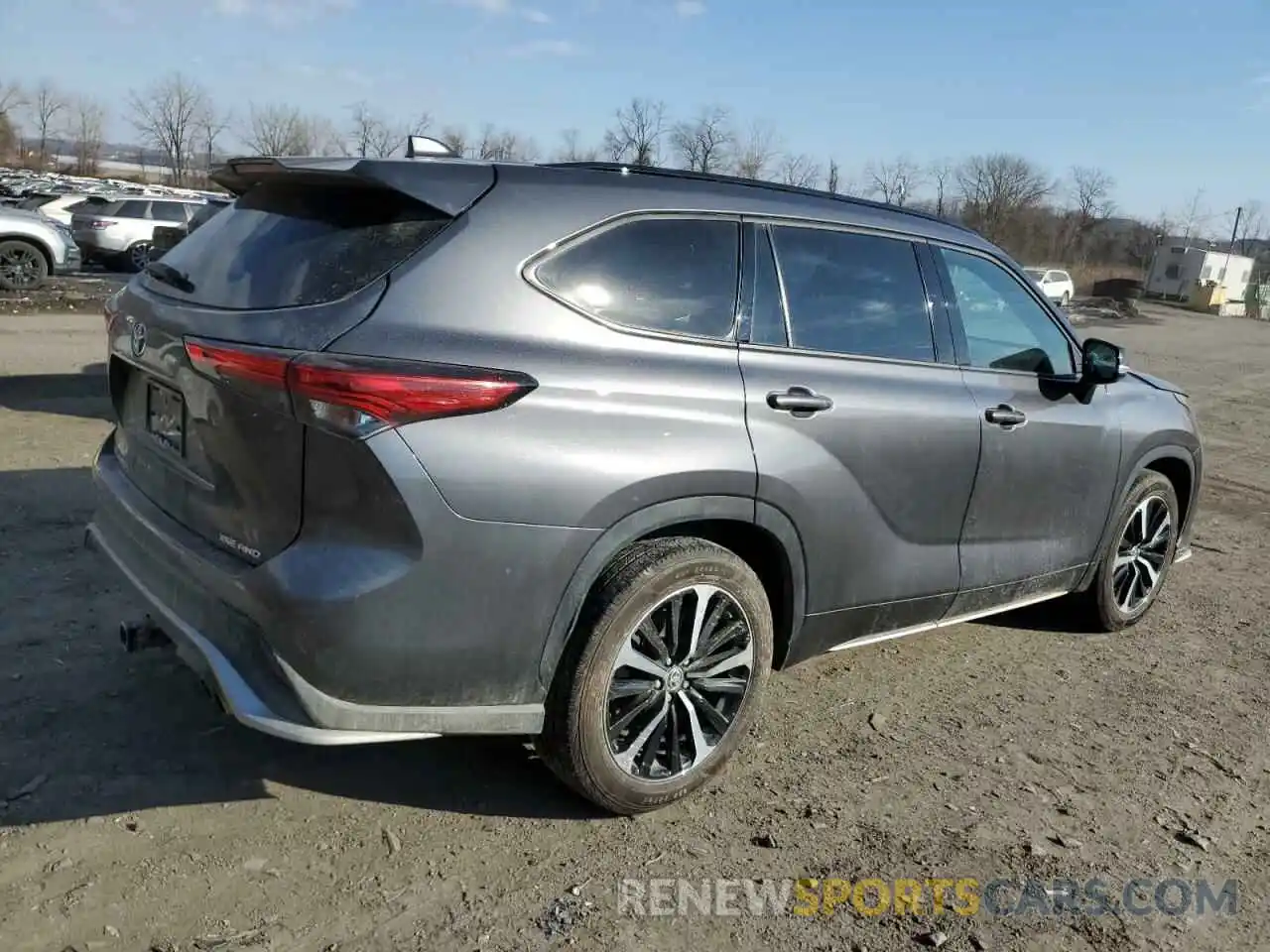 3 Photograph of a damaged car 5TDLZRBH1MS079983 TOYOTA HIGHLANDER 2021