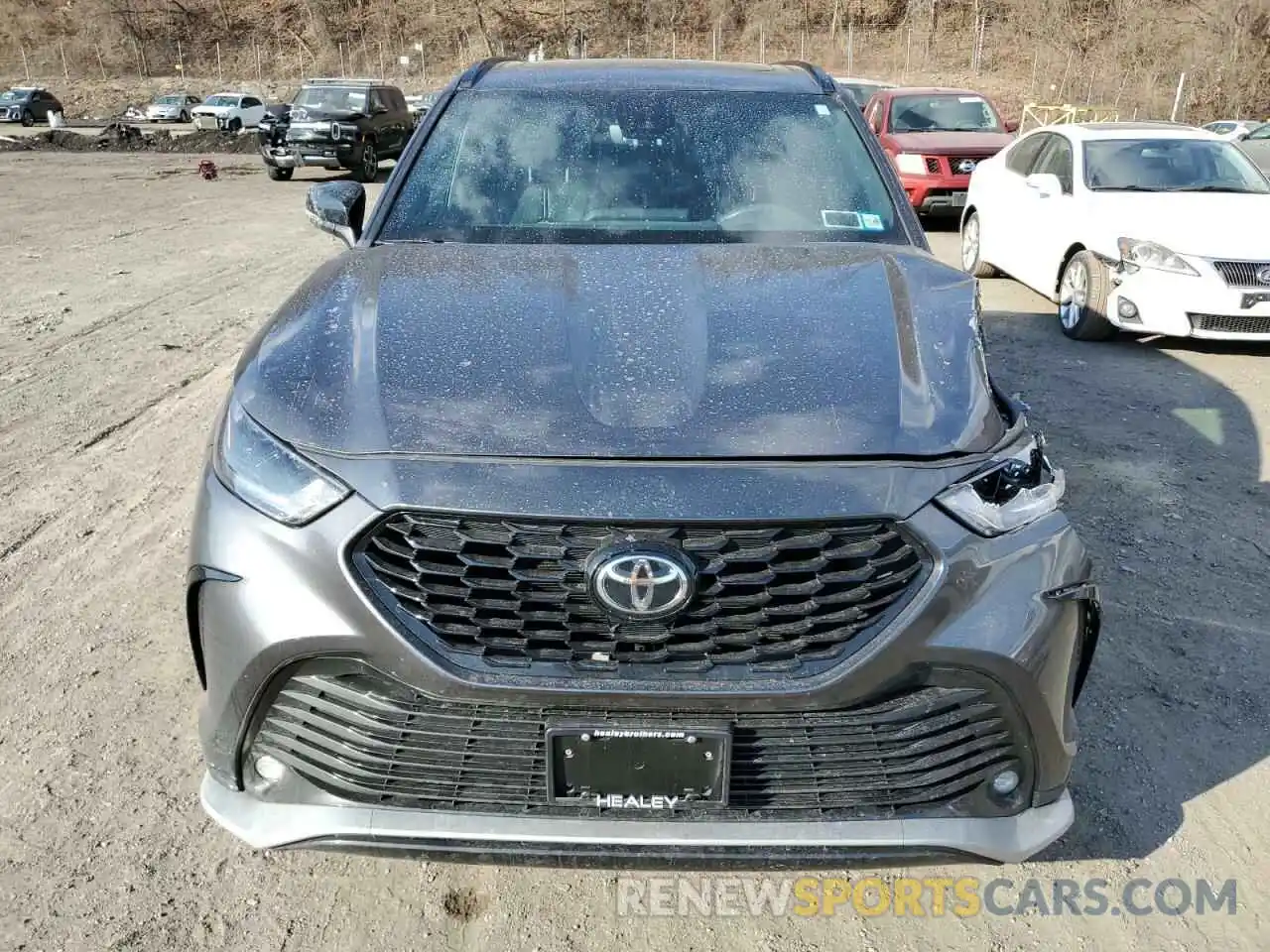 5 Photograph of a damaged car 5TDLZRBH1MS079983 TOYOTA HIGHLANDER 2021