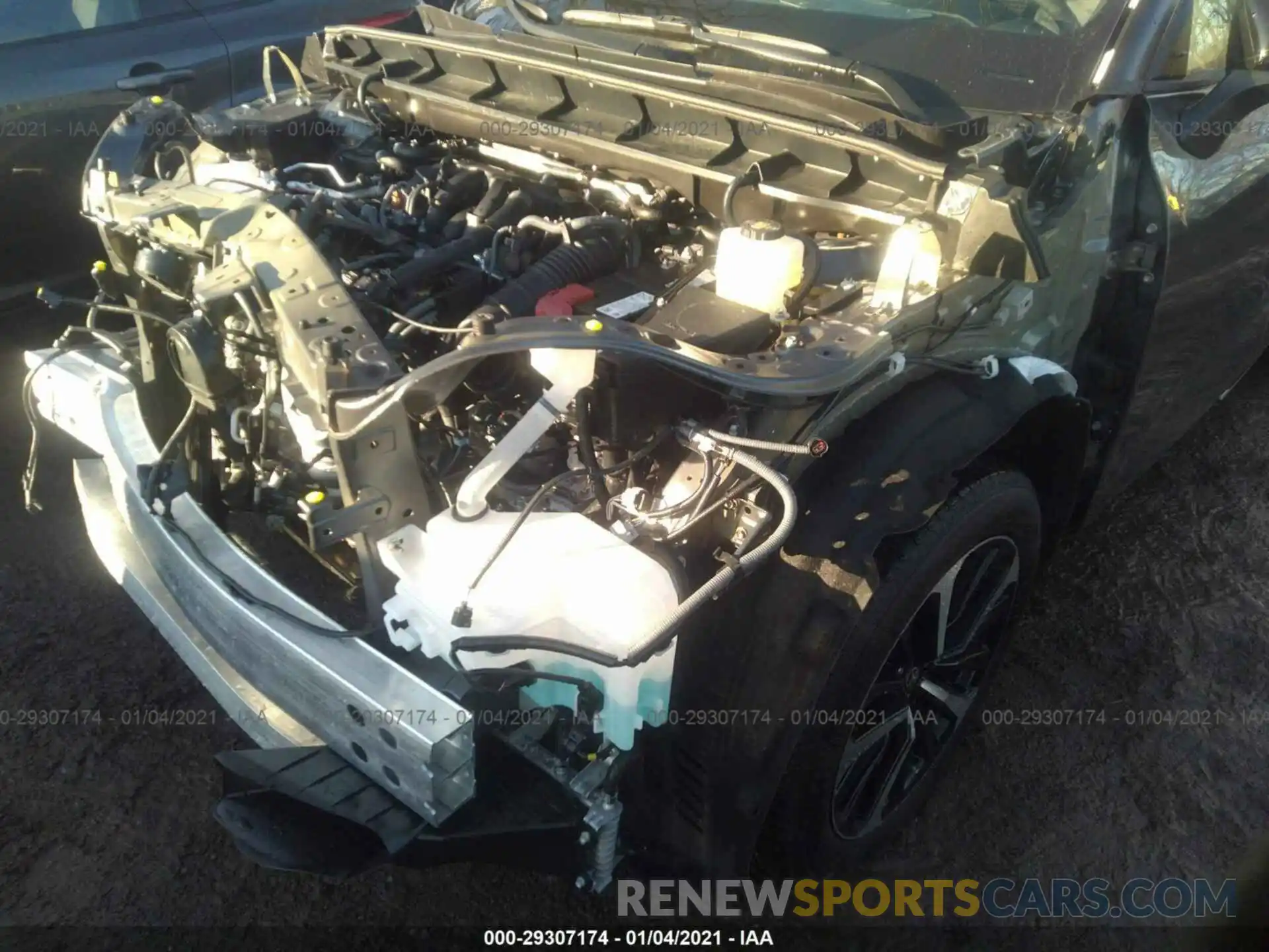 6 Photograph of a damaged car 5TDLZRBH4MS058447 TOYOTA HIGHLANDER 2021