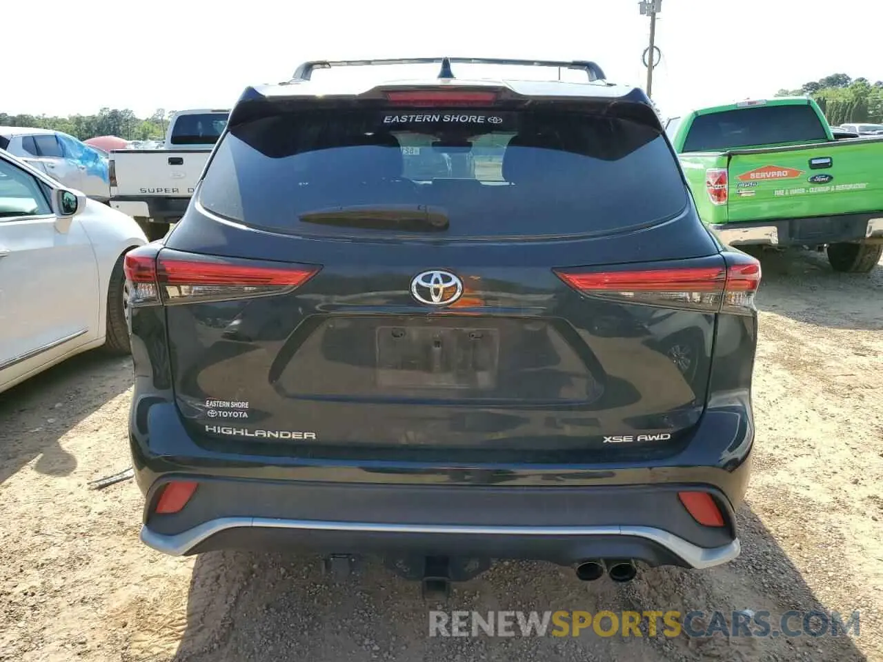 6 Photograph of a damaged car 5TDLZRBH7MS144710 TOYOTA HIGHLANDER 2021
