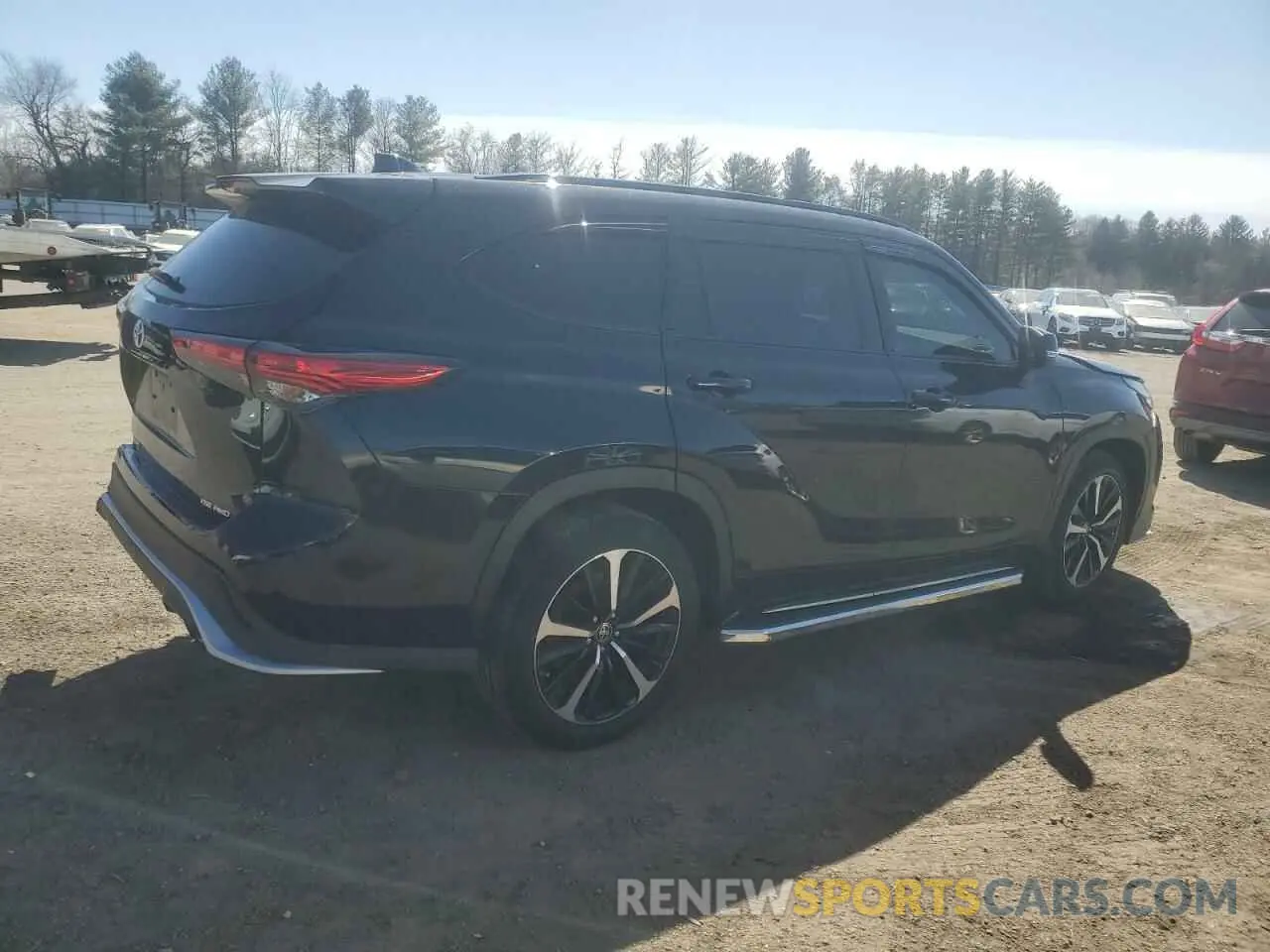 3 Photograph of a damaged car 5TDLZRBH9MS062204 TOYOTA HIGHLANDER 2021
