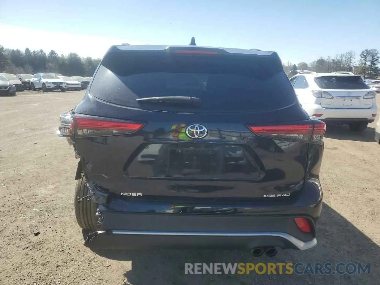 6 Photograph of a damaged car 5TDLZRBH9MS062204 TOYOTA HIGHLANDER 2021