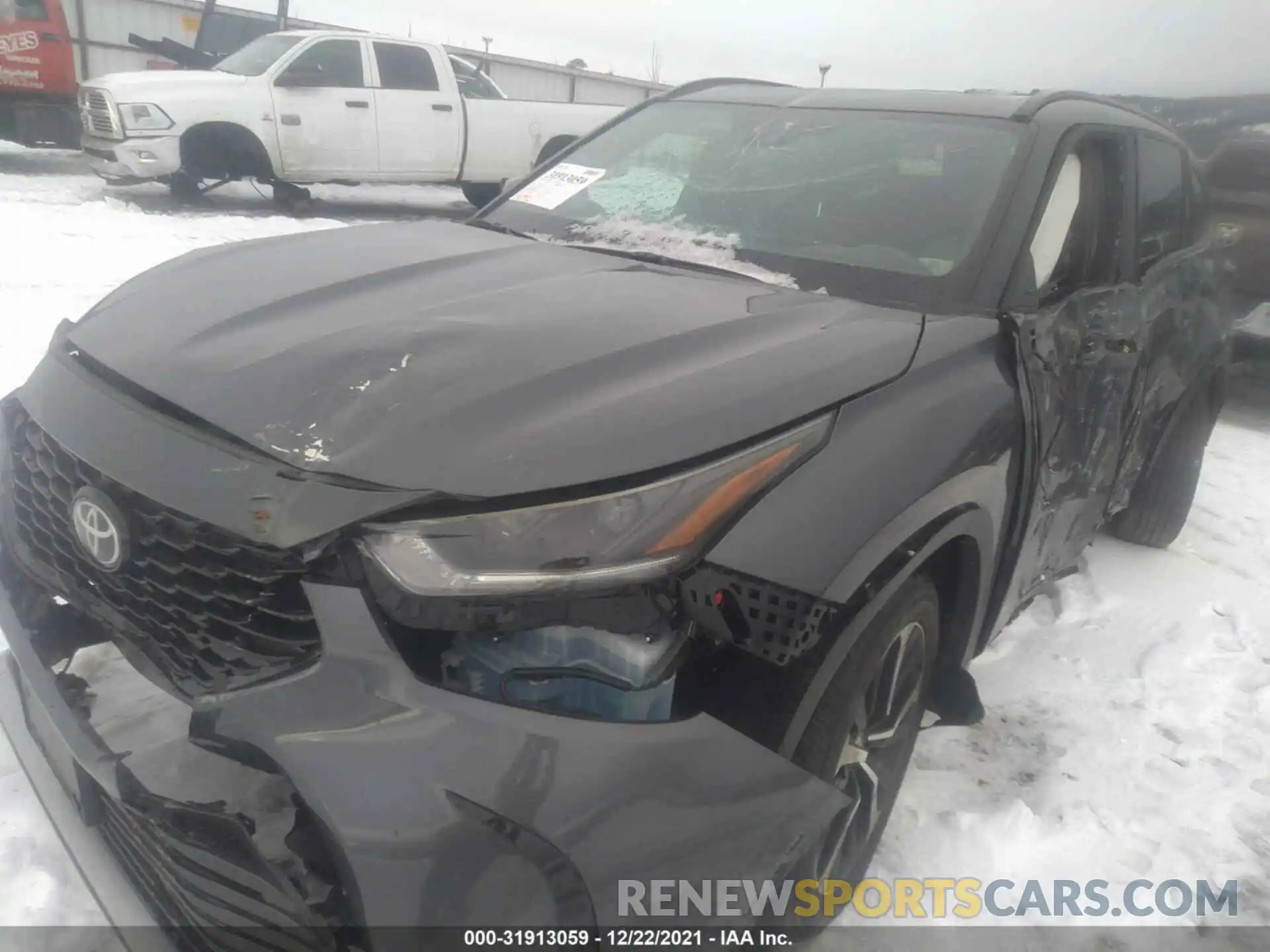 6 Photograph of a damaged car 5TDLZRBHXMS060347 TOYOTA HIGHLANDER 2021