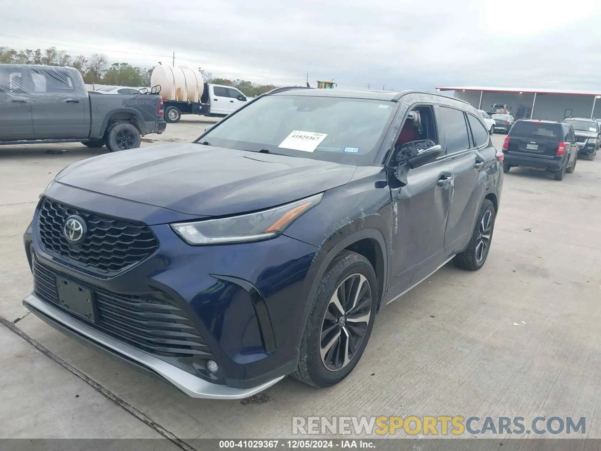 2 Photograph of a damaged car 5TDLZRBHXMS079688 TOYOTA HIGHLANDER 2021