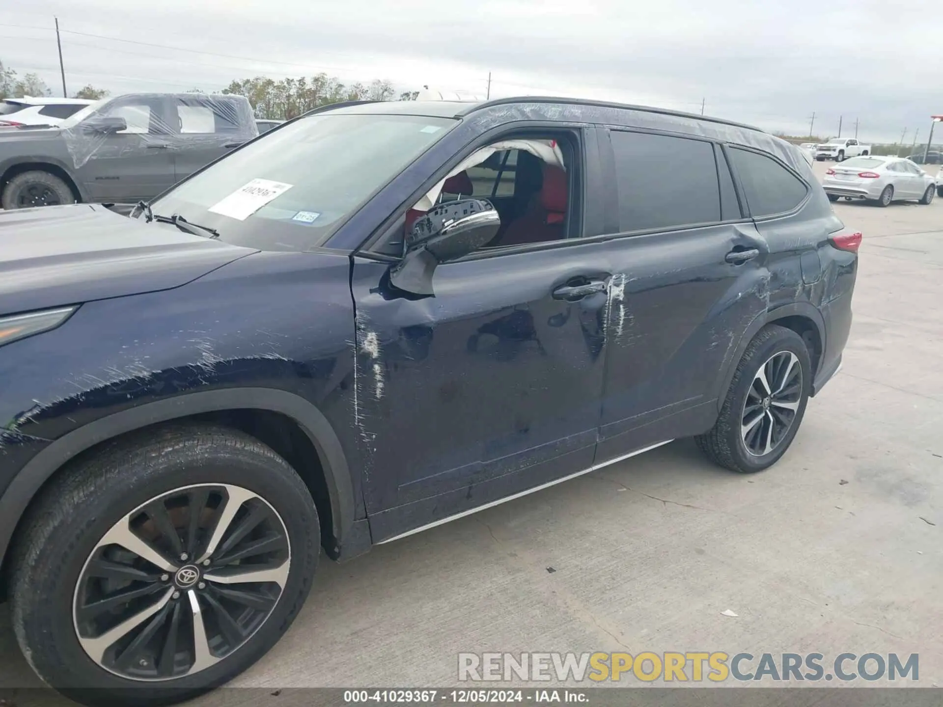 6 Photograph of a damaged car 5TDLZRBHXMS079688 TOYOTA HIGHLANDER 2021