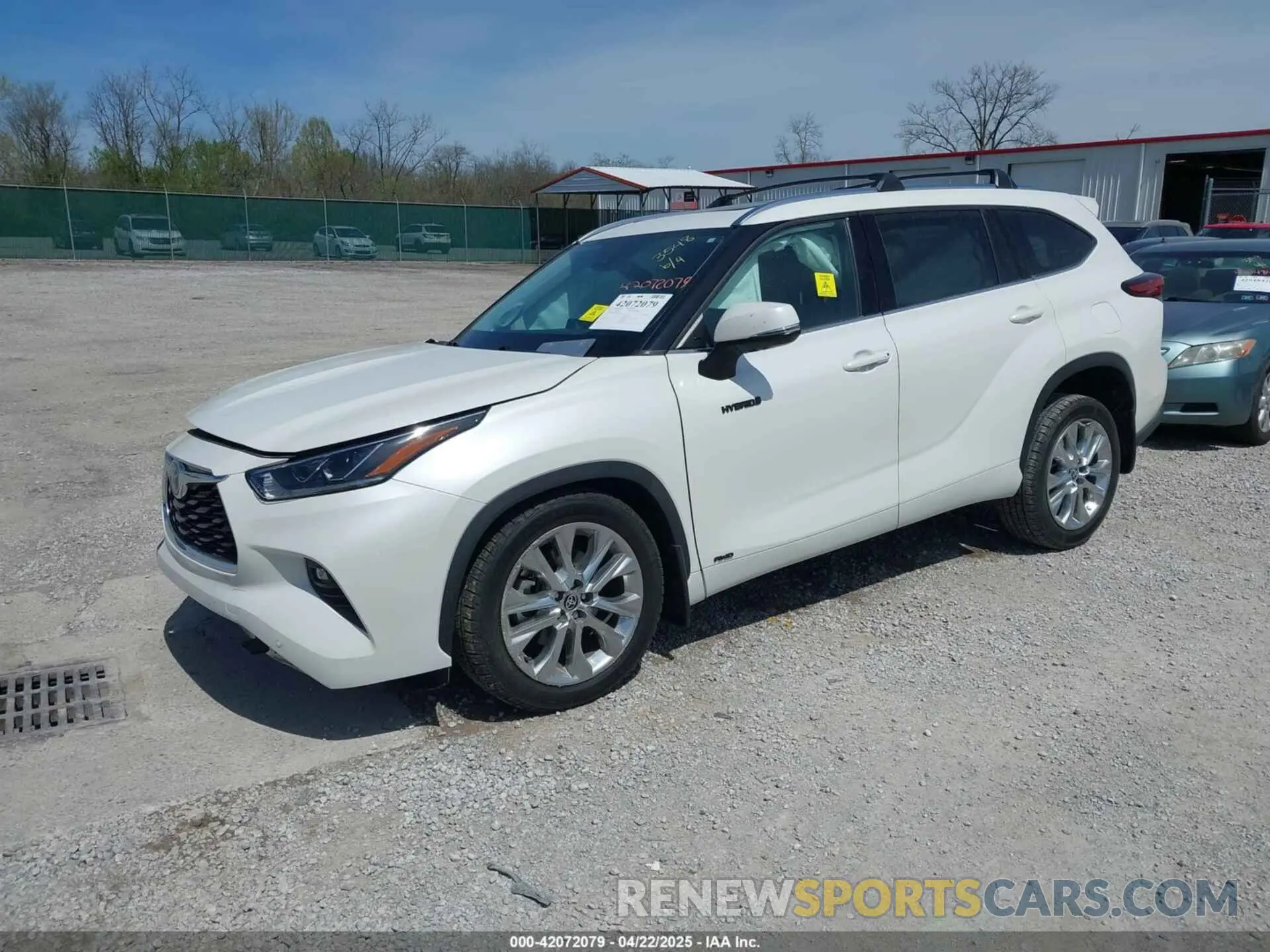 2 Photograph of a damaged car 5TDXBRCH0MS033548 TOYOTA HIGHLANDER 2021