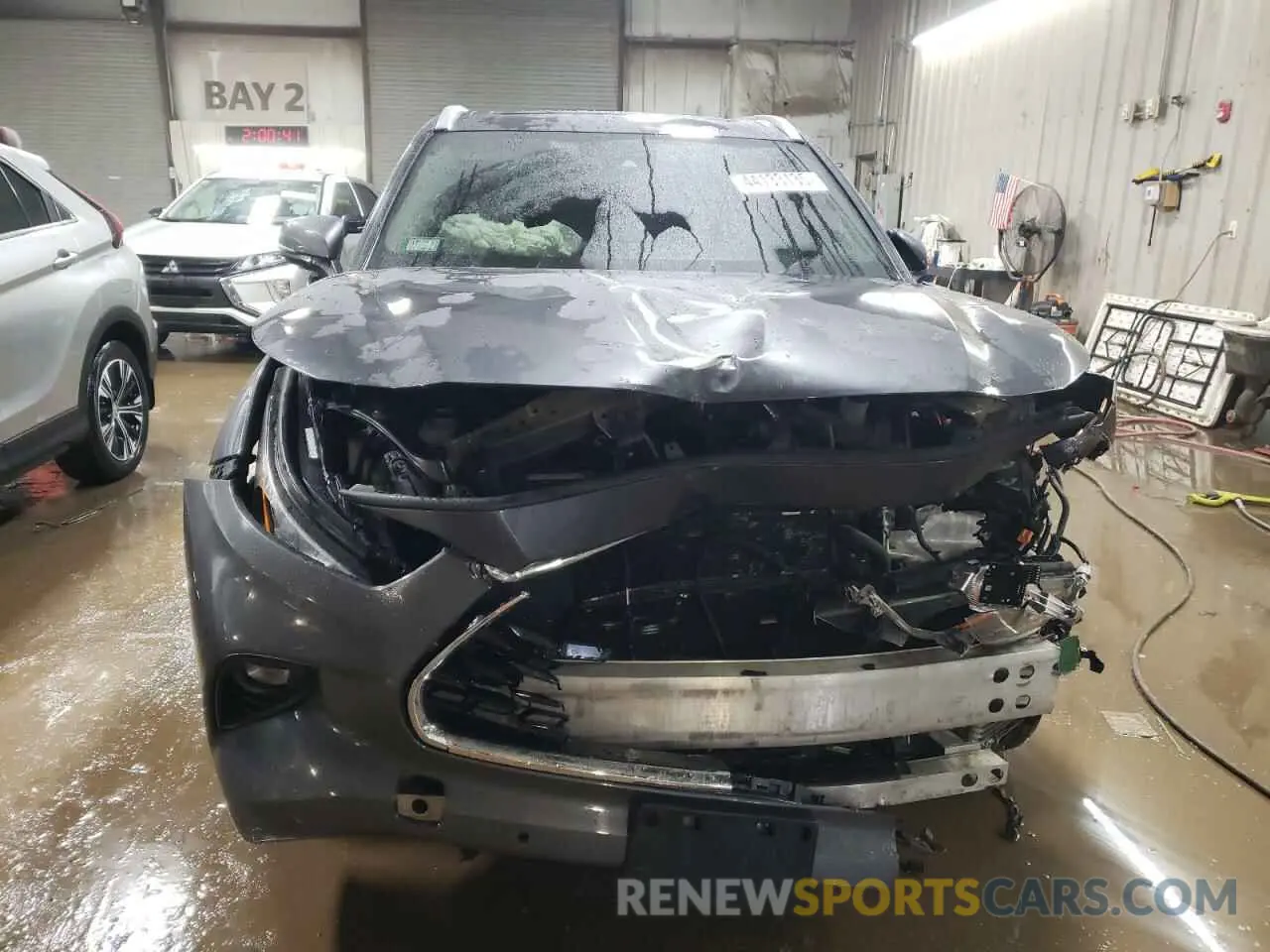 5 Photograph of a damaged car 5TDXBRCH0MS522418 TOYOTA HIGHLANDER 2021