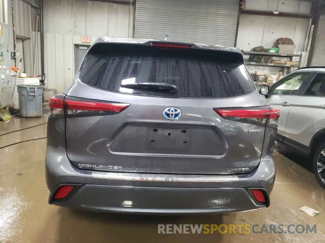 6 Photograph of a damaged car 5TDXBRCH0MS522418 TOYOTA HIGHLANDER 2021