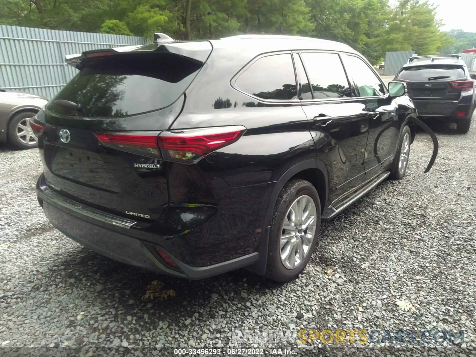 4 Photograph of a damaged car 5TDXBRCH0MS522659 TOYOTA HIGHLANDER 2021