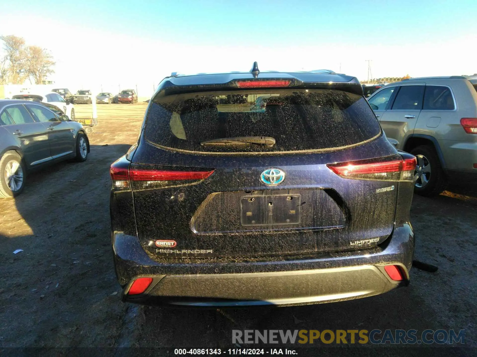 16 Photograph of a damaged car 5TDXBRCH0MS523357 TOYOTA HIGHLANDER 2021