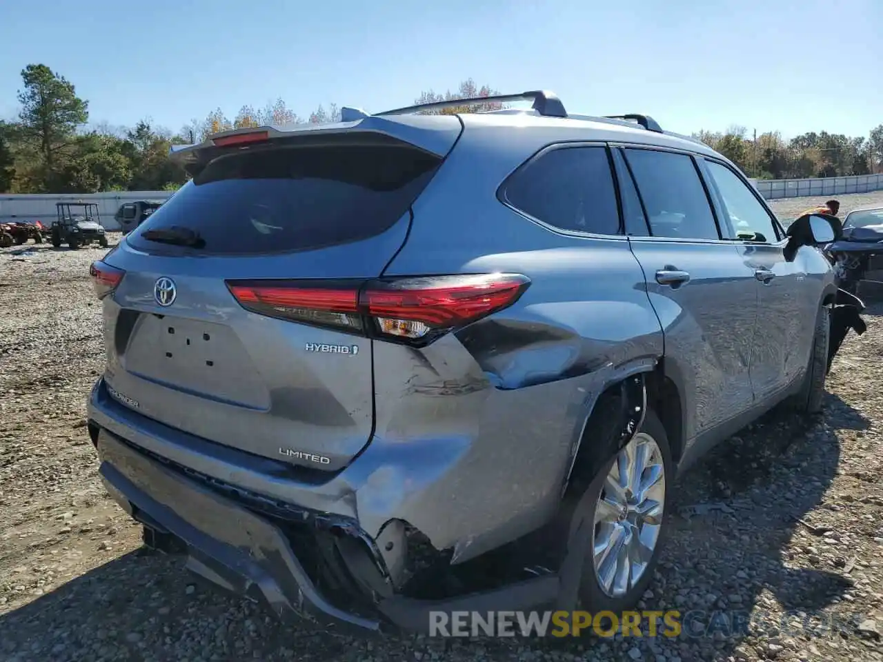 4 Photograph of a damaged car 5TDXBRCH7MS064912 TOYOTA HIGHLANDER 2021