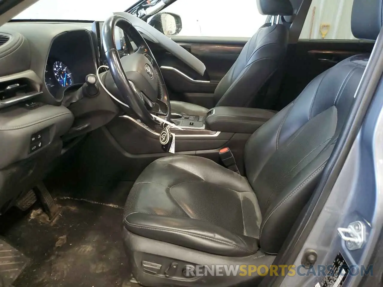 7 Photograph of a damaged car 5TDXBRCH9MS037954 TOYOTA HIGHLANDER 2021
